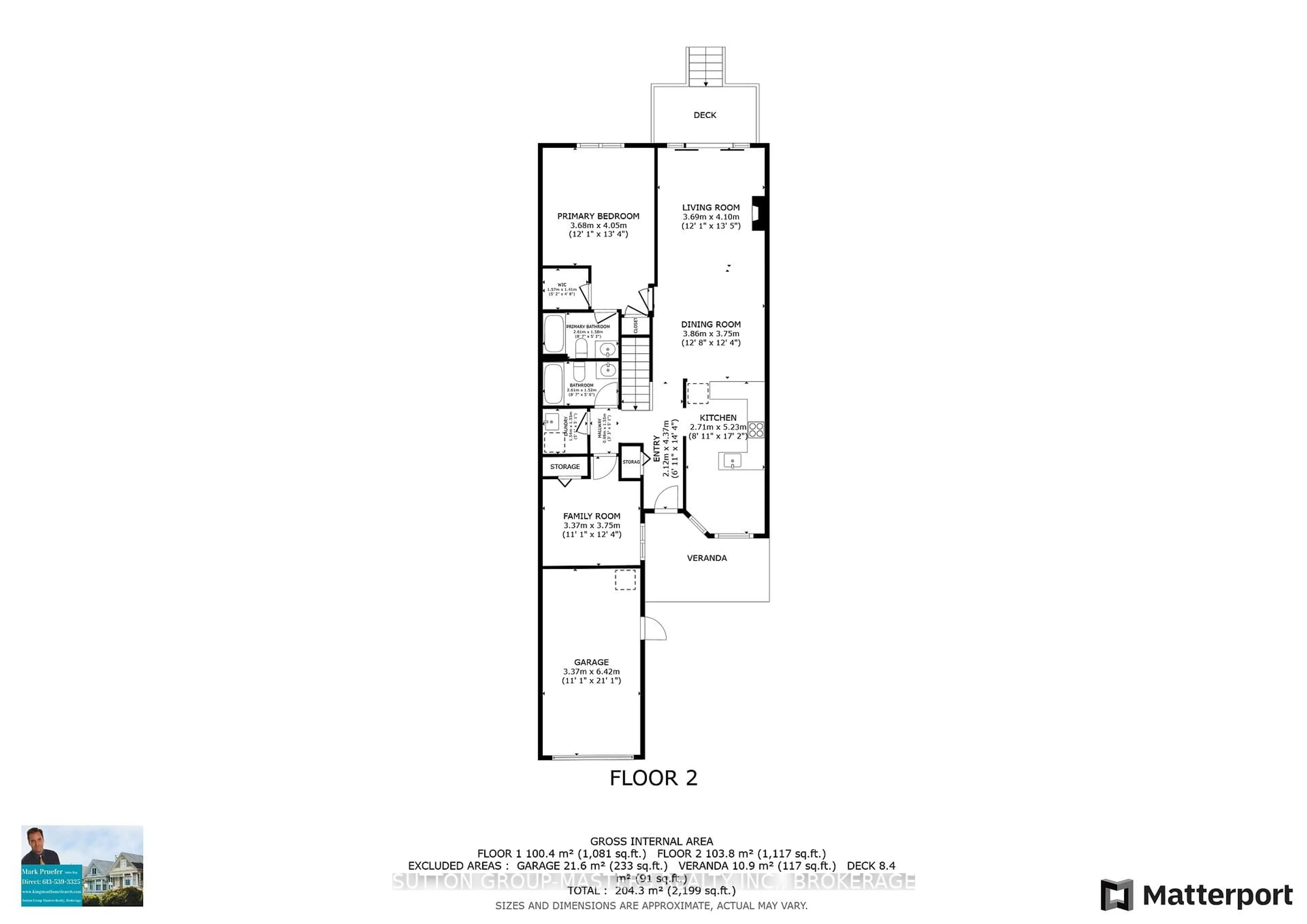 Floor plan for 658 Millwood Dr, Kingston Ontario K7M 8Z1
