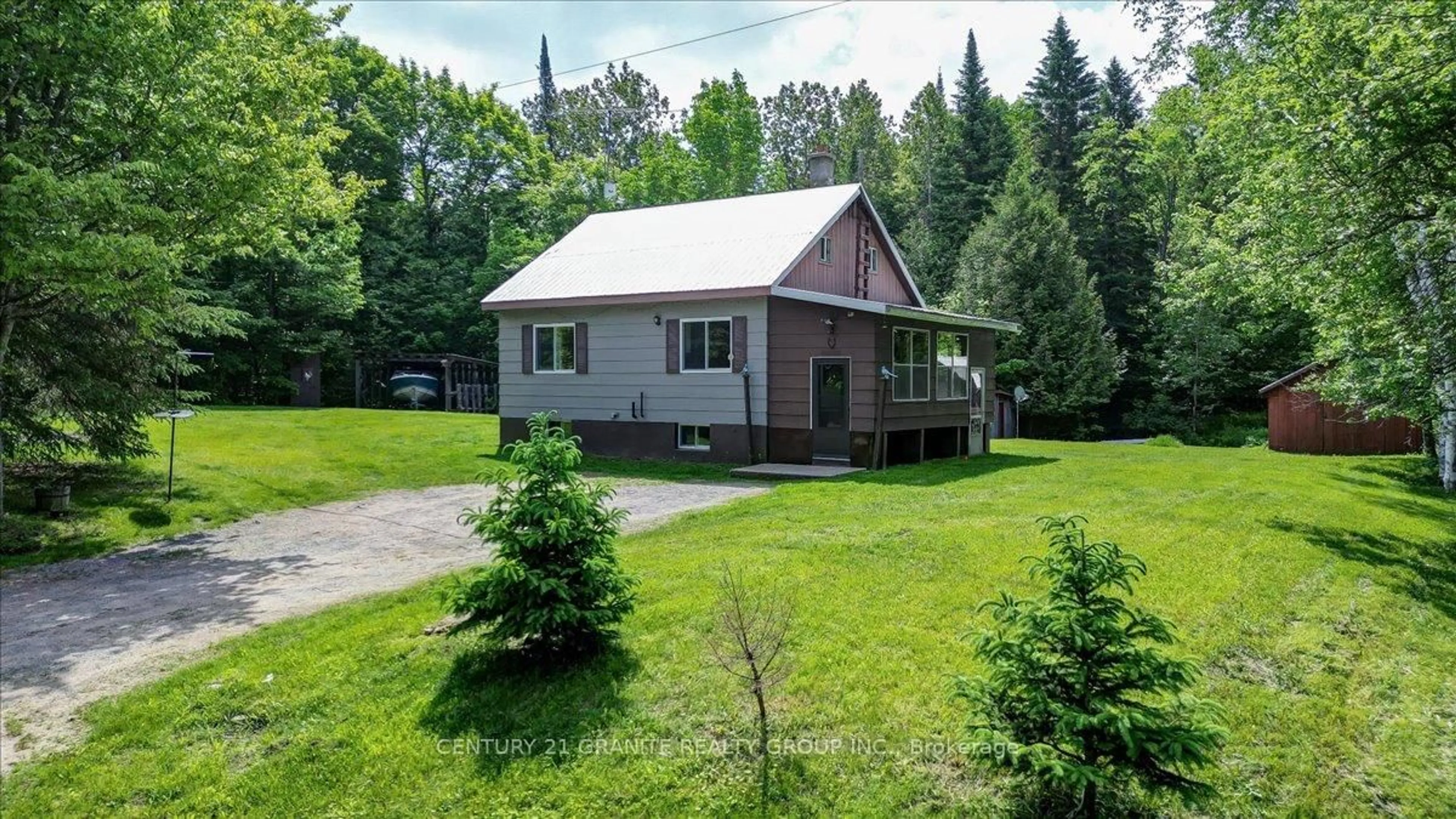A pic from outside/outdoor area/front of a property/back of a property/a pic from drone, unknown for 148 Upper Turriff Rd, Bancroft Ontario K0L 1C0