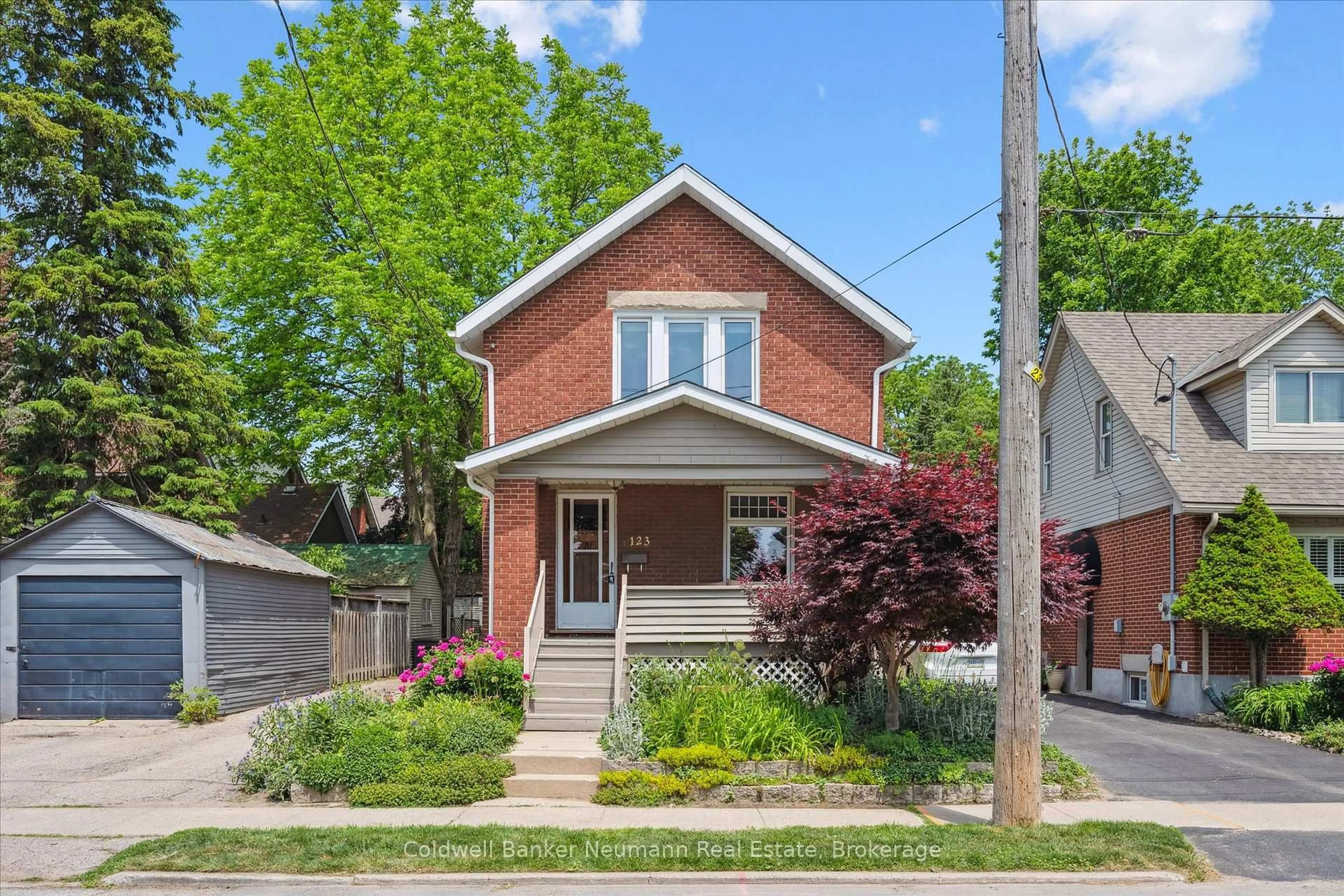 Home with brick exterior material, street for 123 Exhibition St, Guelph Ontario N1H 4R3