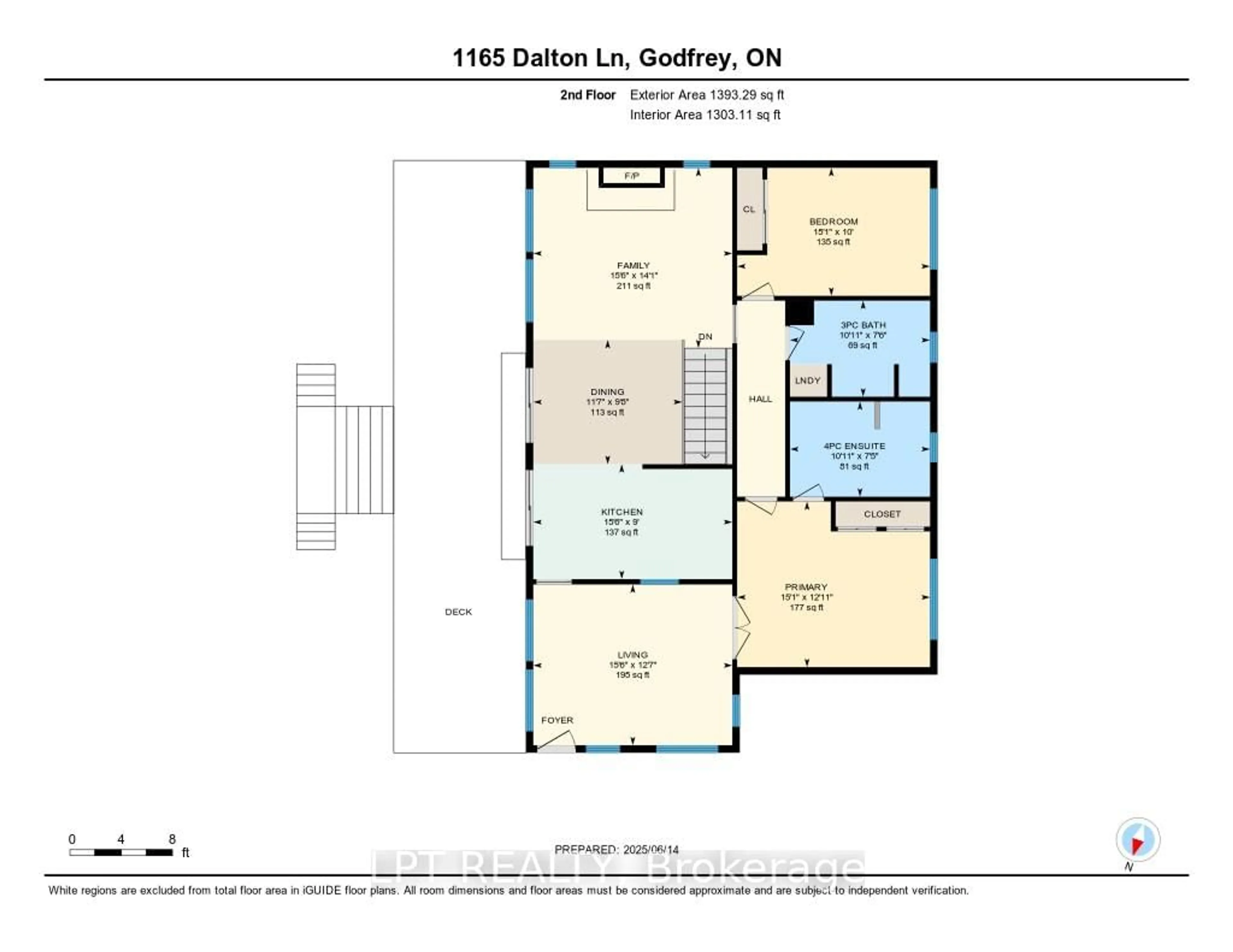 Floor plan for 1165 Dalton Lane, Godfrey Ontario K0H 1T0