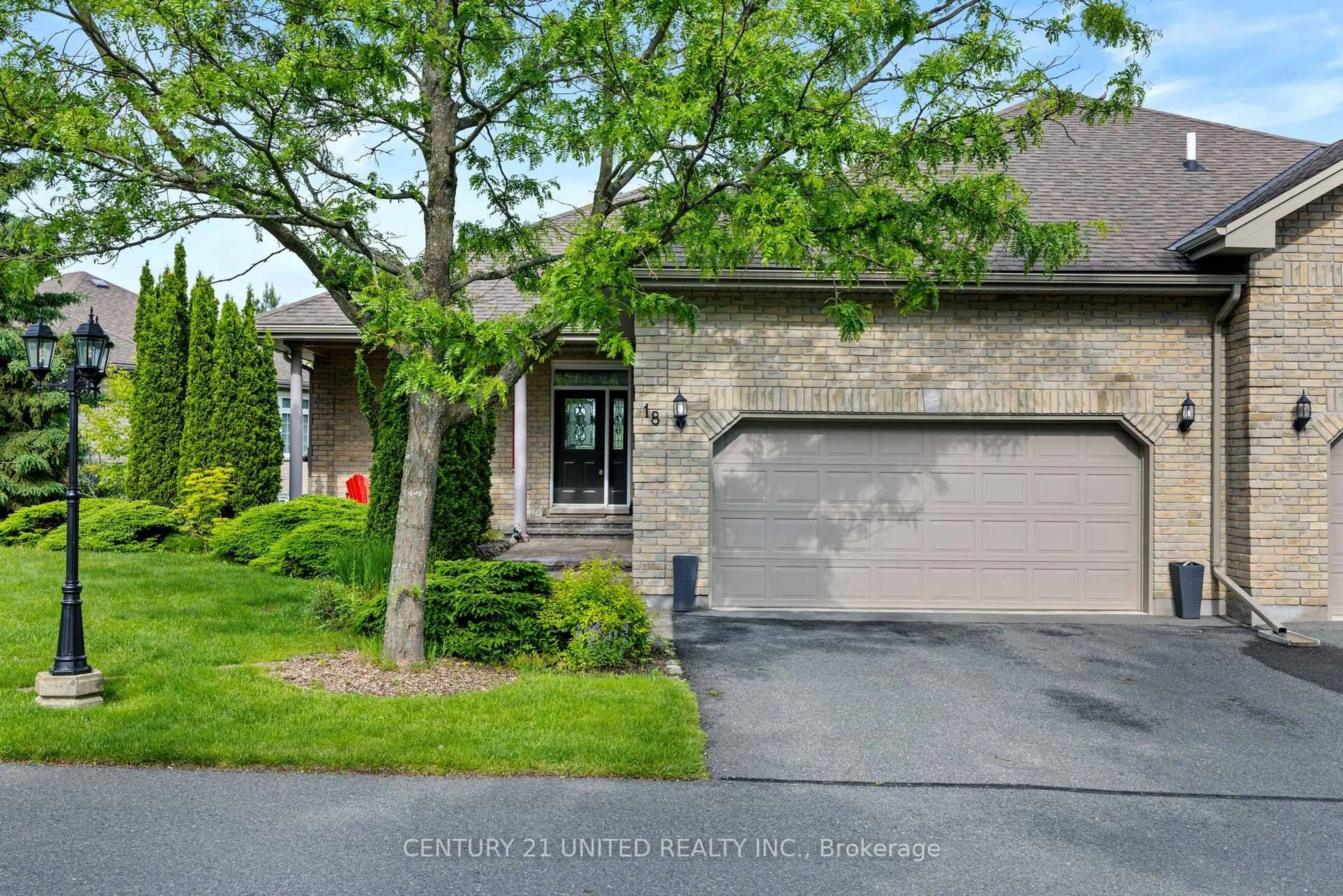 A pic from outside/outdoor area/front of a property/back of a property/a pic from drone, street for 227 Carnegie Ave #18, Peterborough North Ontario K9L 0B3