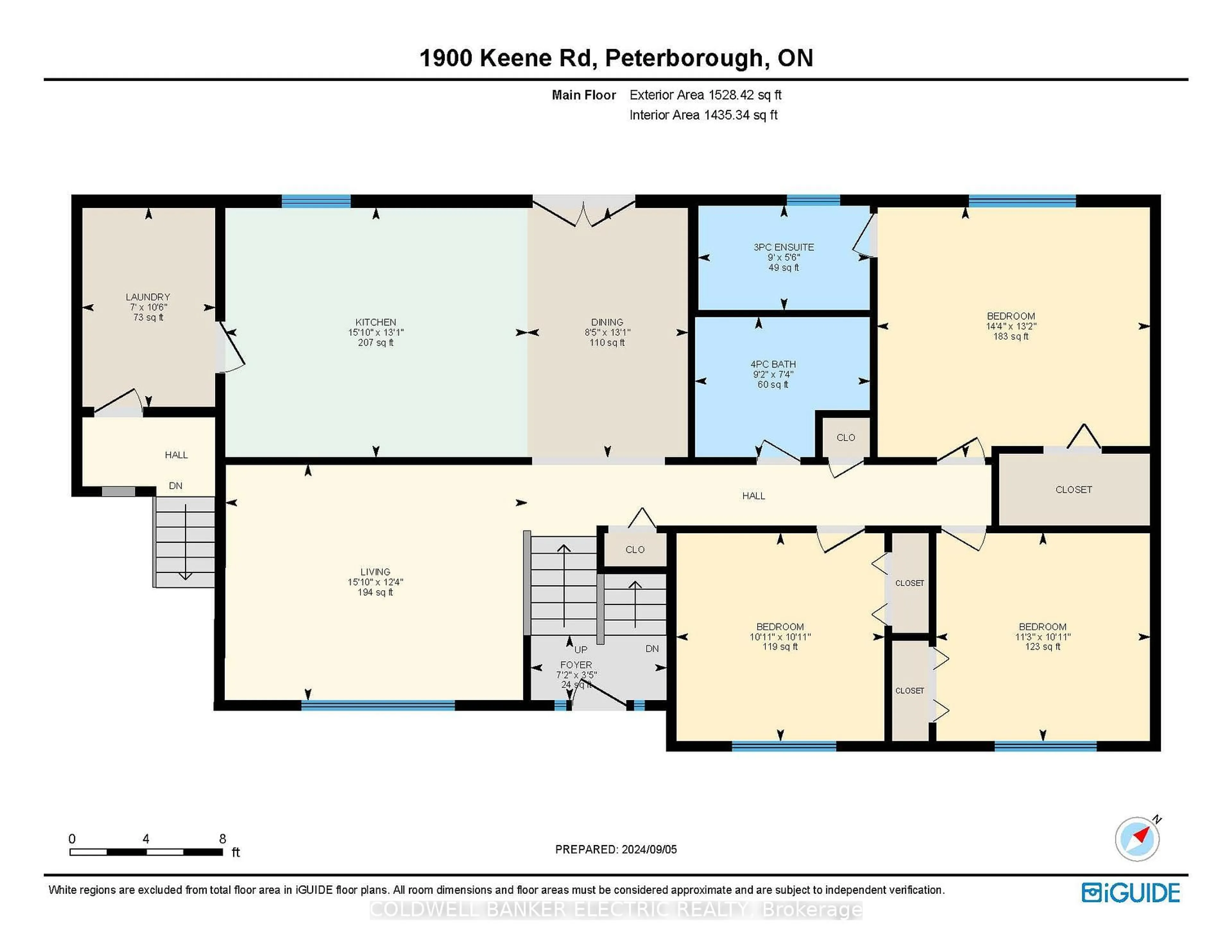 Floor plan for 1900 Keene Rd, Otonabee-South Monaghan Ontario K9J 6X7