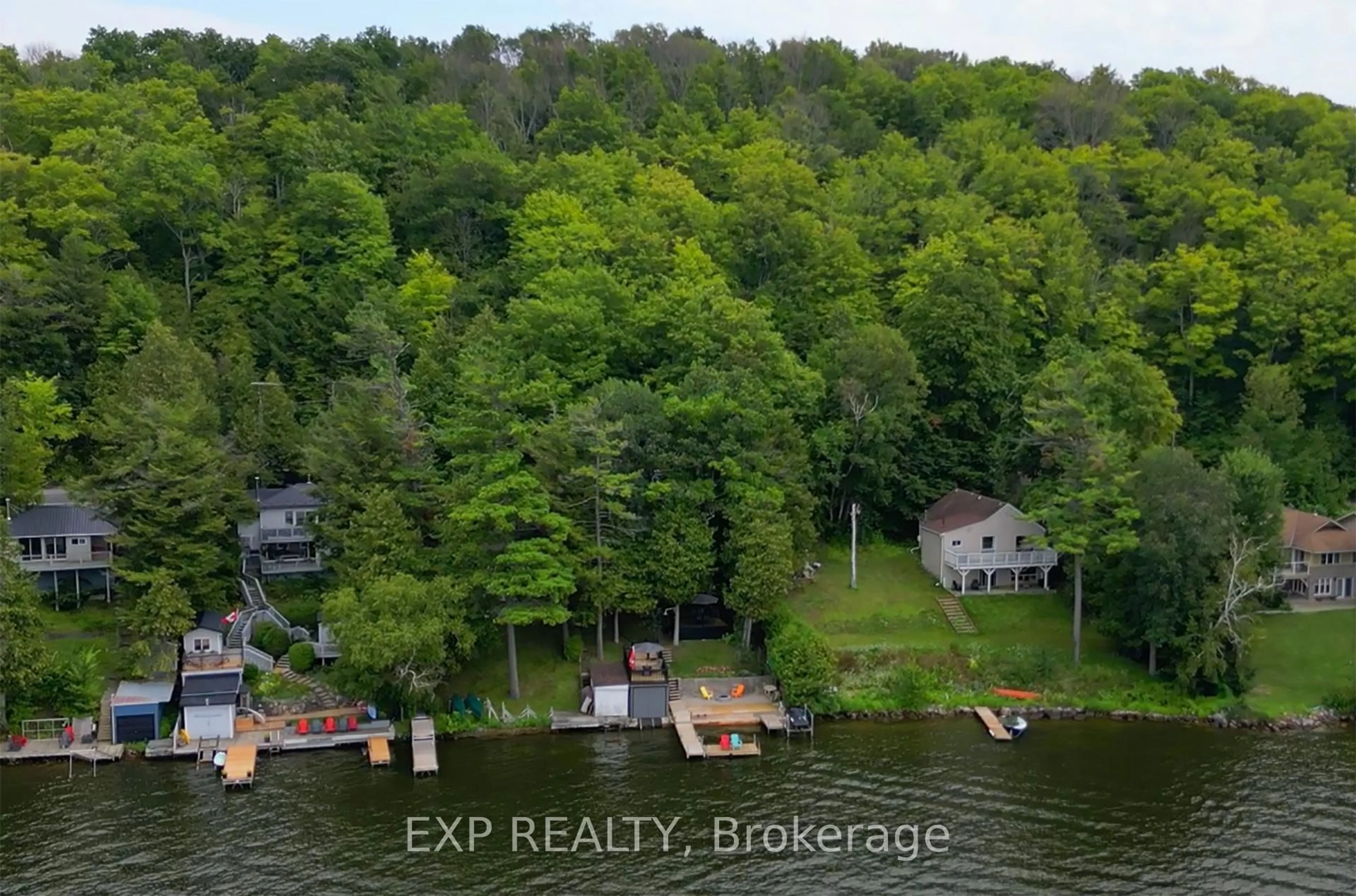 A pic from outside/outdoor area/front of a property/back of a property/a pic from drone, water/lake/river/ocean view for 1026 Merrill Rd #25, Alnwick/Haldimand Ontario K0K 2X0