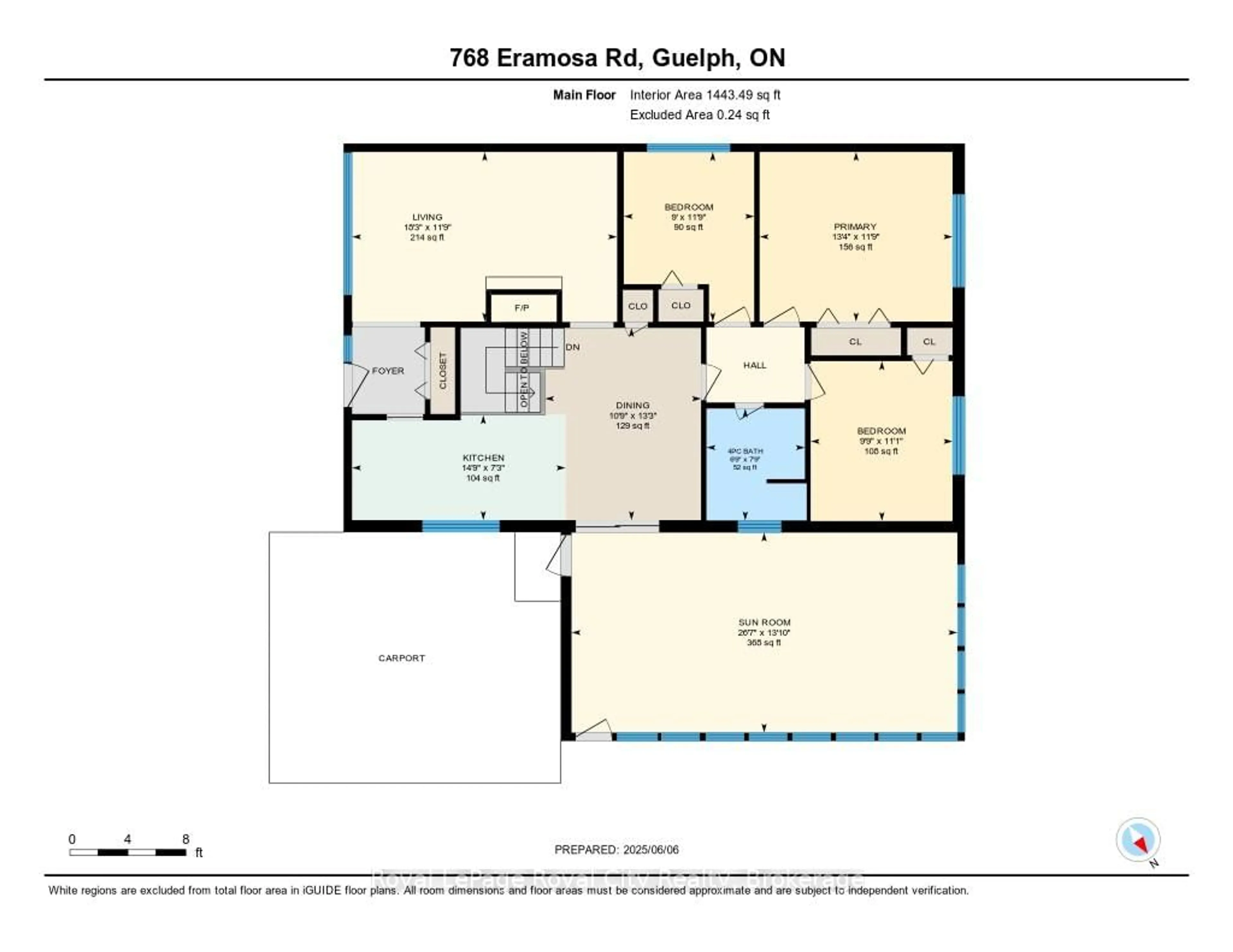Floor plan for 768 Eramosa Rd, Guelph/Eramosa Ontario N1E 5Z3