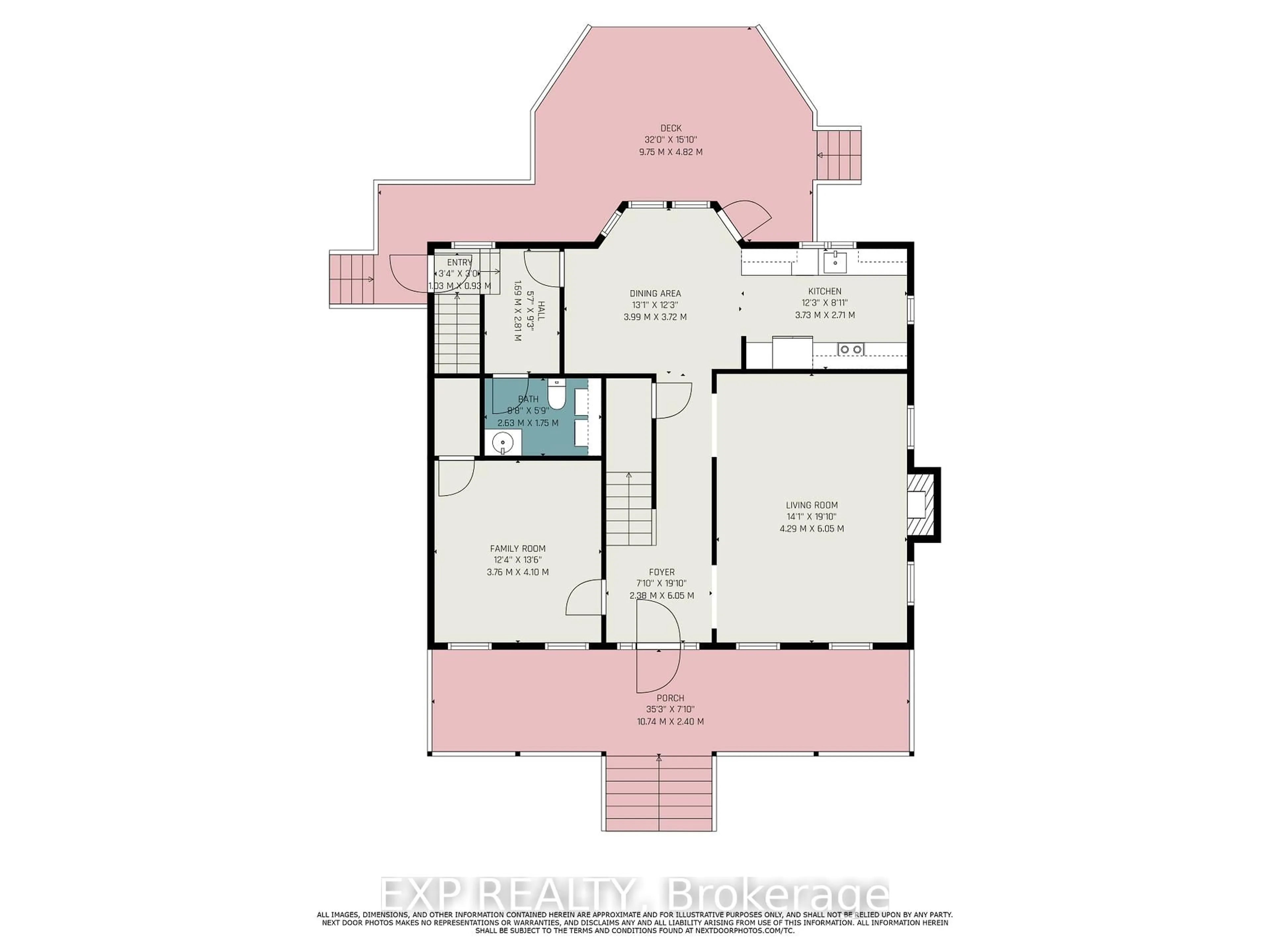 Floor plan for 3123 Trillium Way, Perth Ontario K7H 3C3