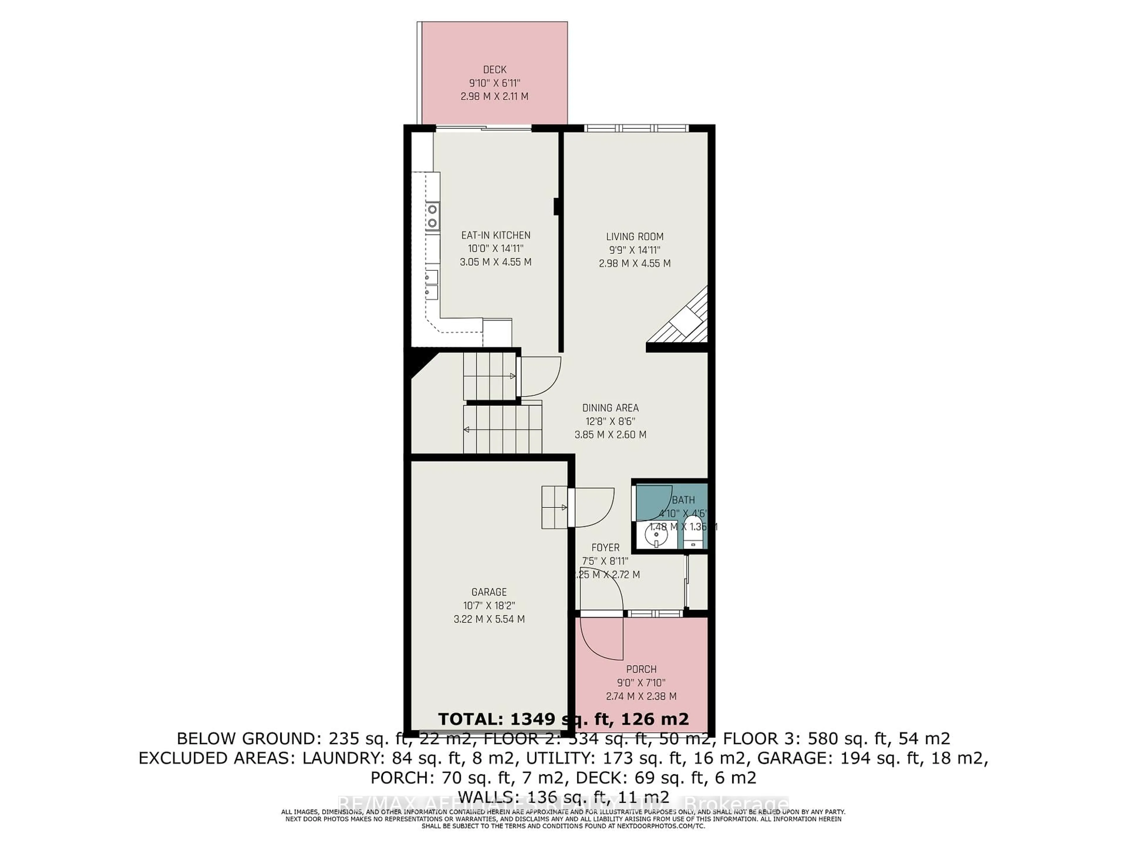 Floor plan for 2106 Sunland Dr, Orleans Ontario K4A 3L1