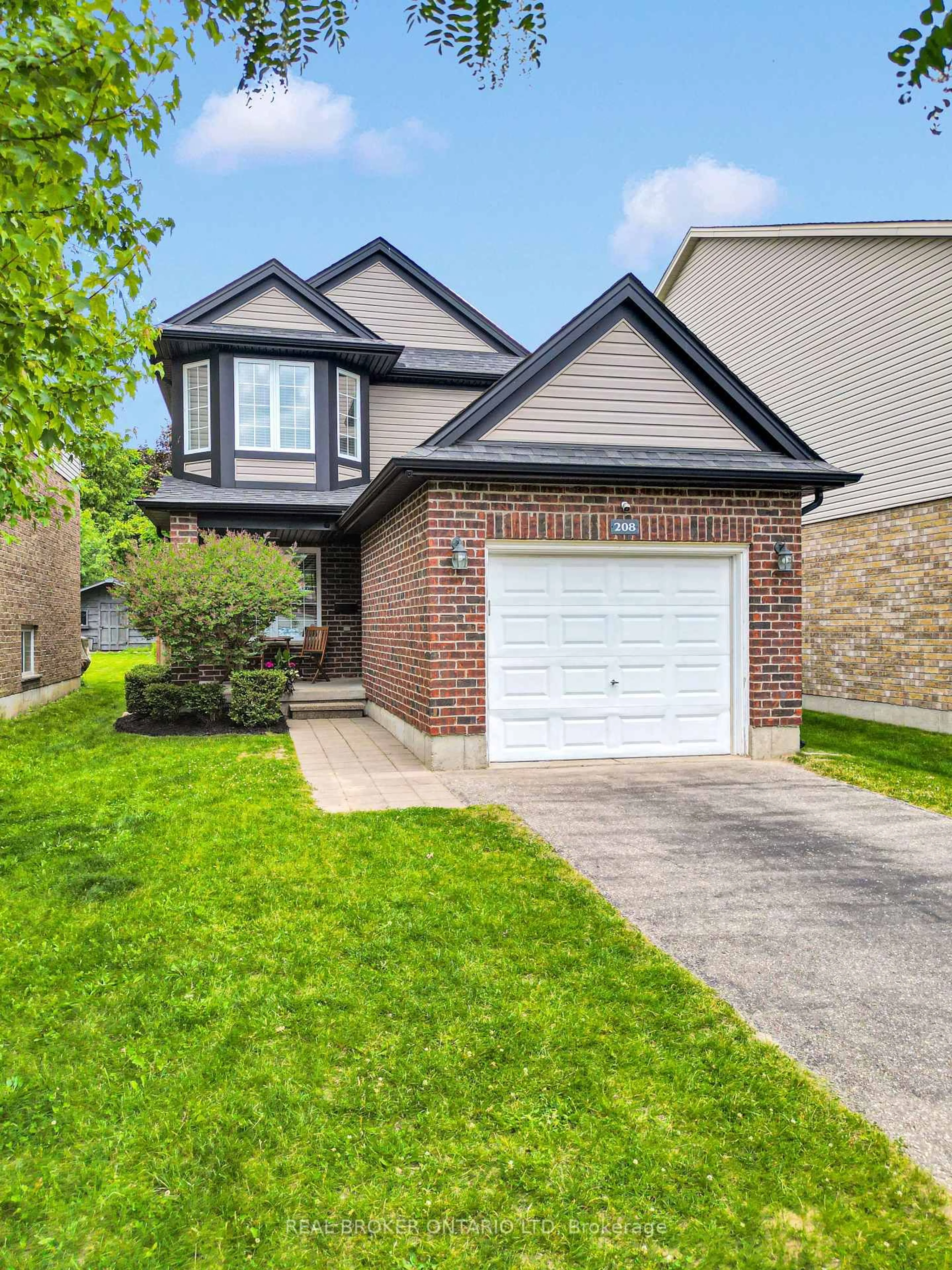 Home with brick exterior material, street for 208 McMahen St, London East Ontario N5Y 0A2