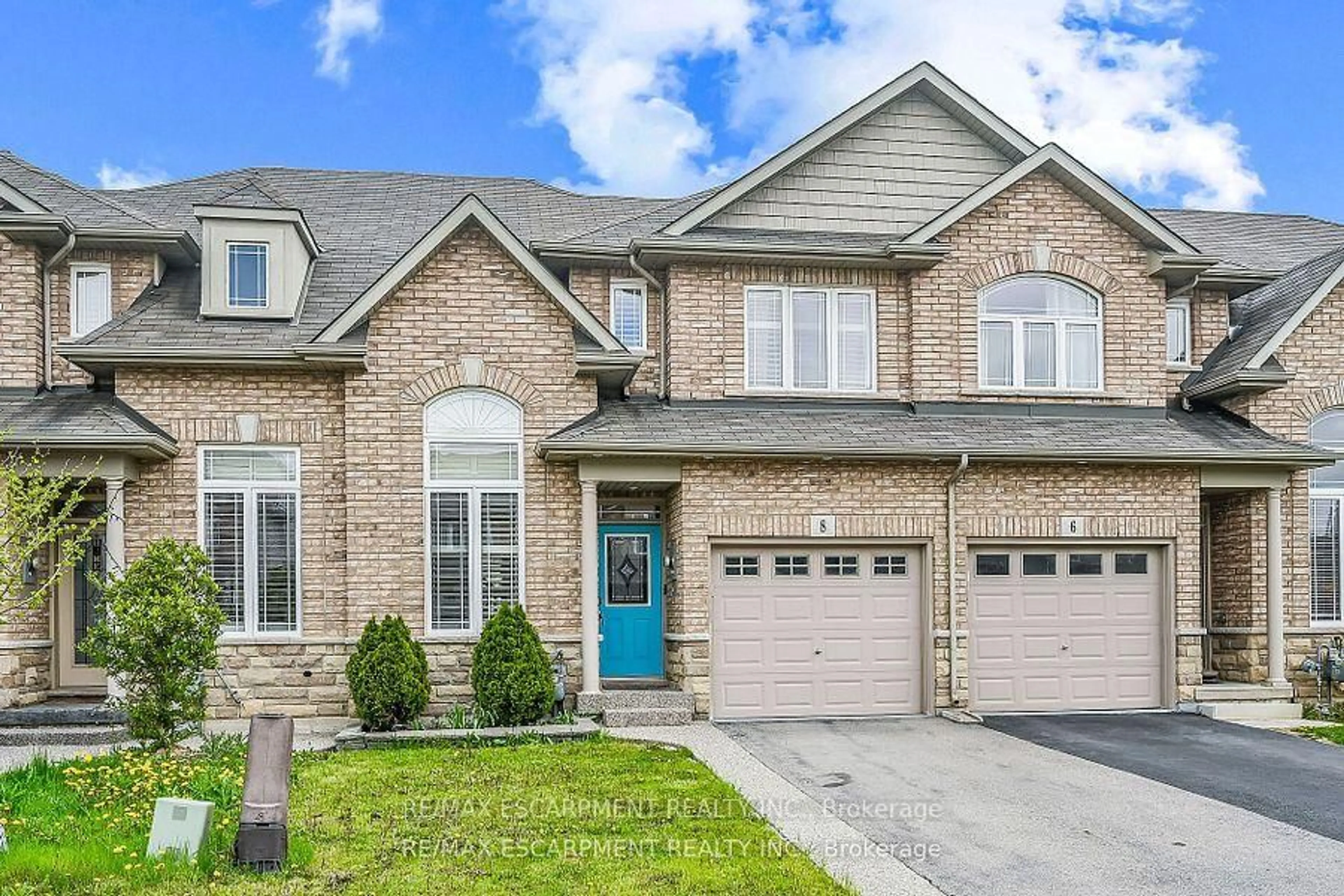 Home with brick exterior material, street for 8 Charleswood Cres, Hamilton Ontario L0R 1P0