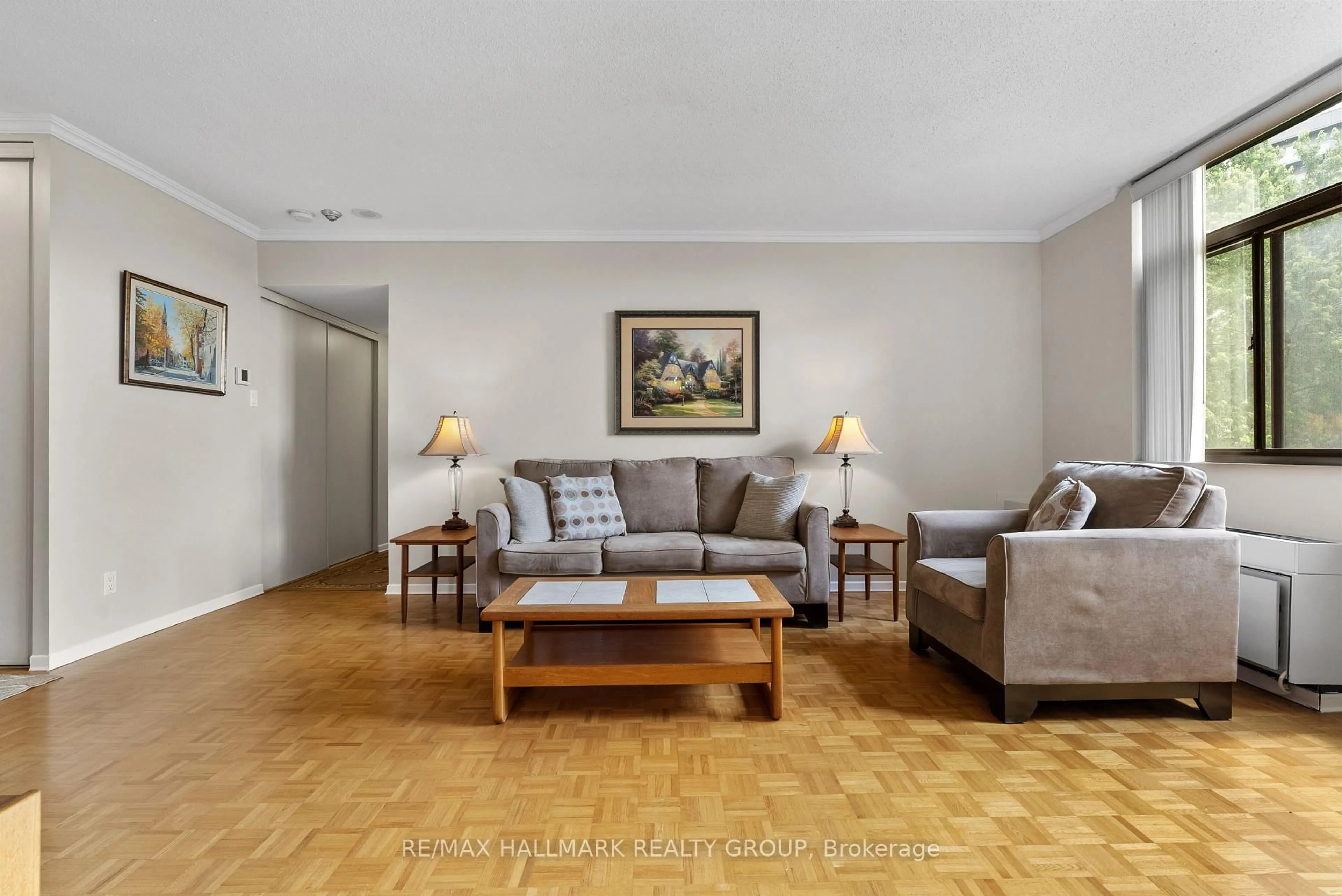 Living room with furniture, unknown for 2871 Richmond Rd #404, Ottawa Ontario K2B 8M5