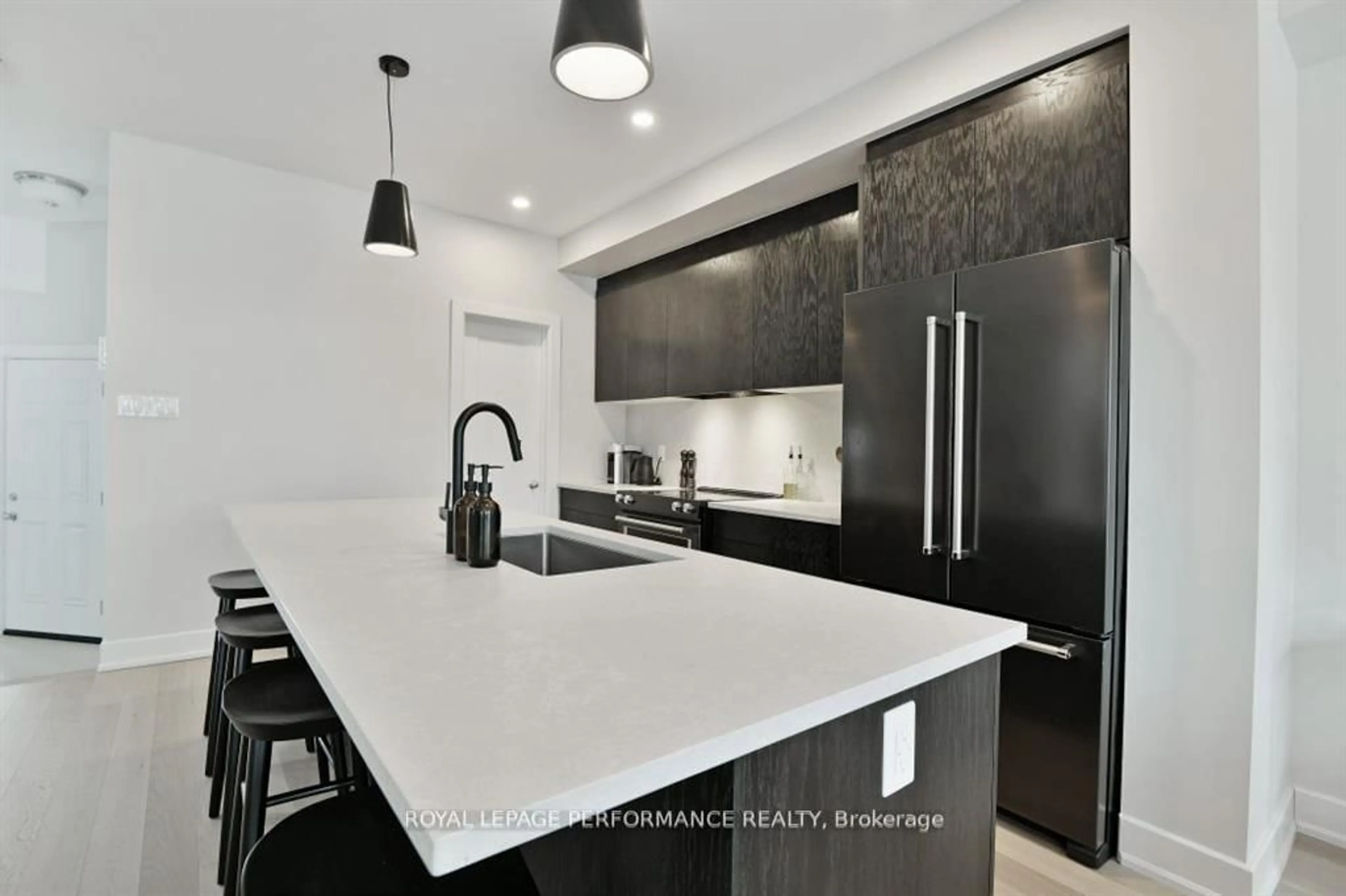 Contemporary kitchen, ceramic/tile floor for 713 Cap Diamant Way, Ottawa Ontario K4A 1J6