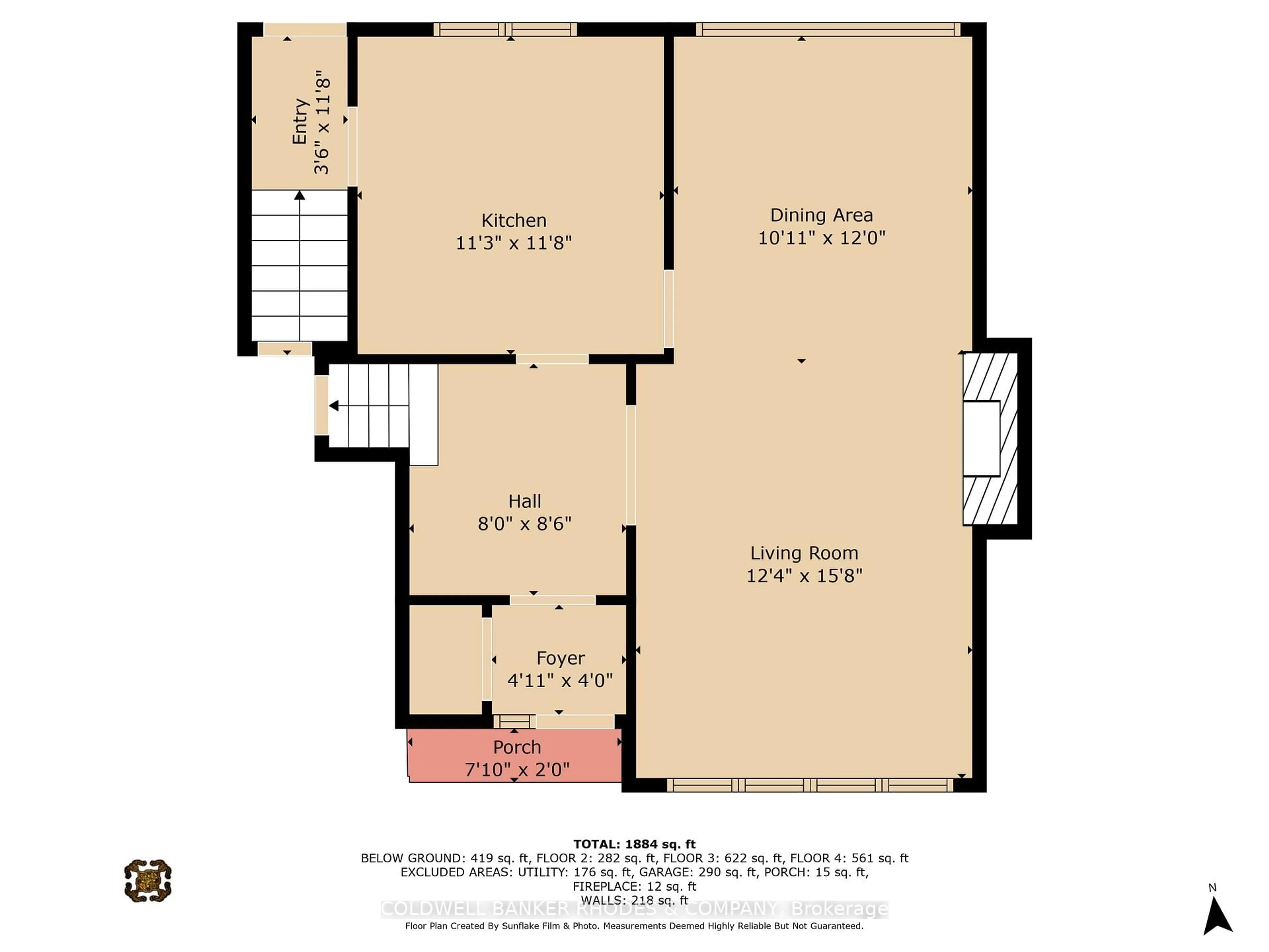 Floor plan for 2687 Basswood Cres, Ottawa Ontario K1V 8K2