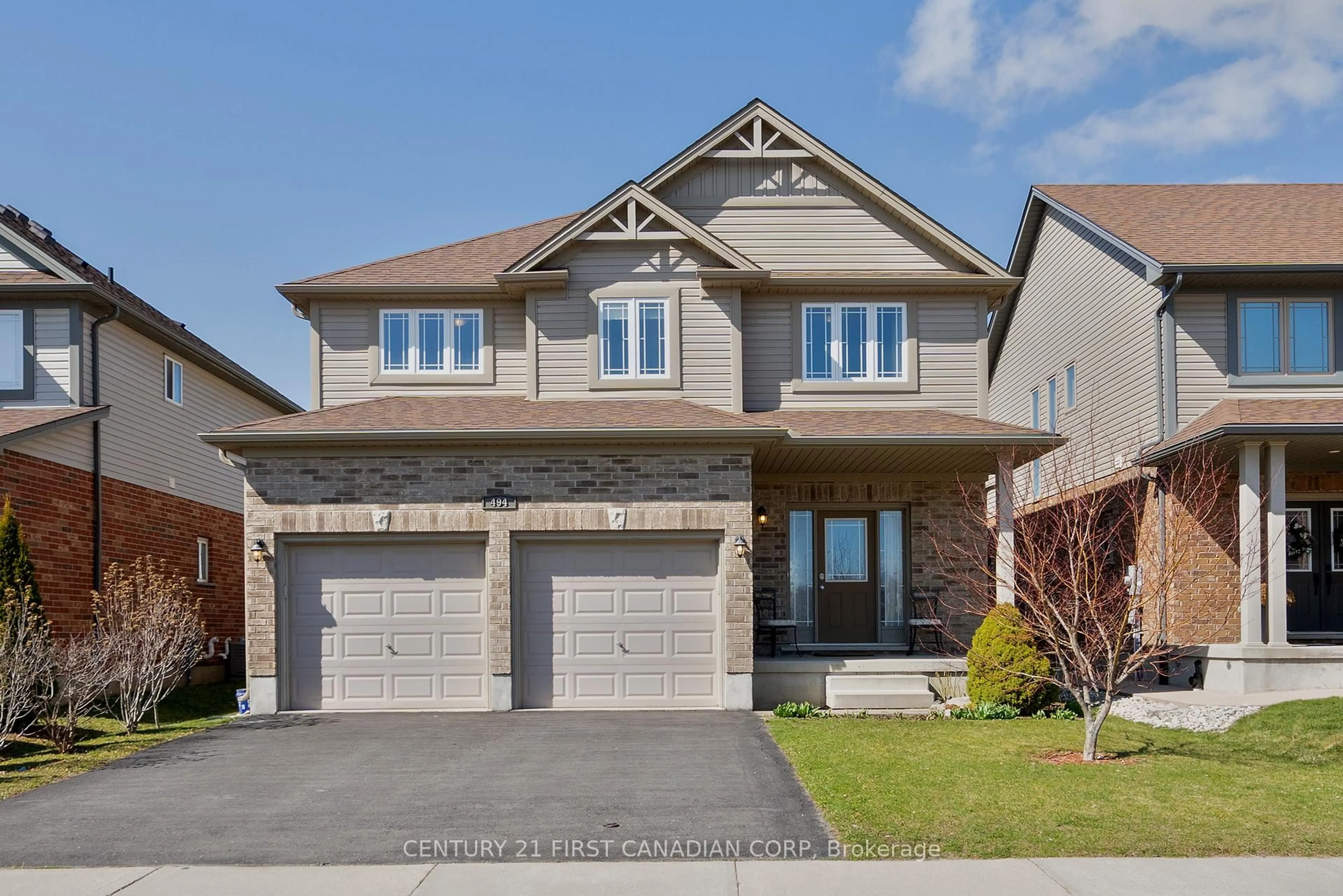 Home with brick exterior material, street for 494 BLACKACRES Blvd, London North Ontario N6G 0J6