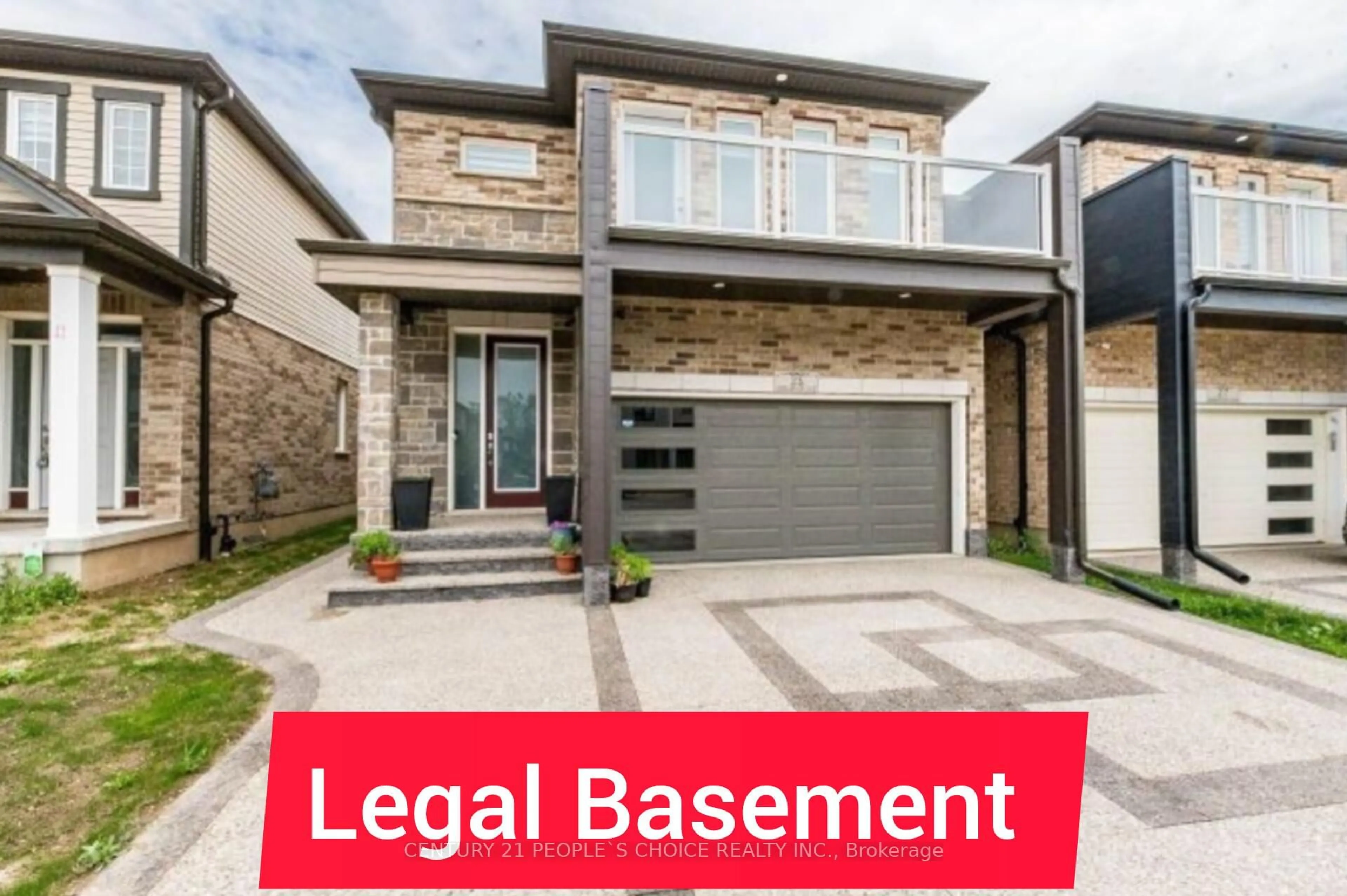 Home with brick exterior material, street for 23 Saddlebrook Crt, Kitchener Ontario N2R 0P6