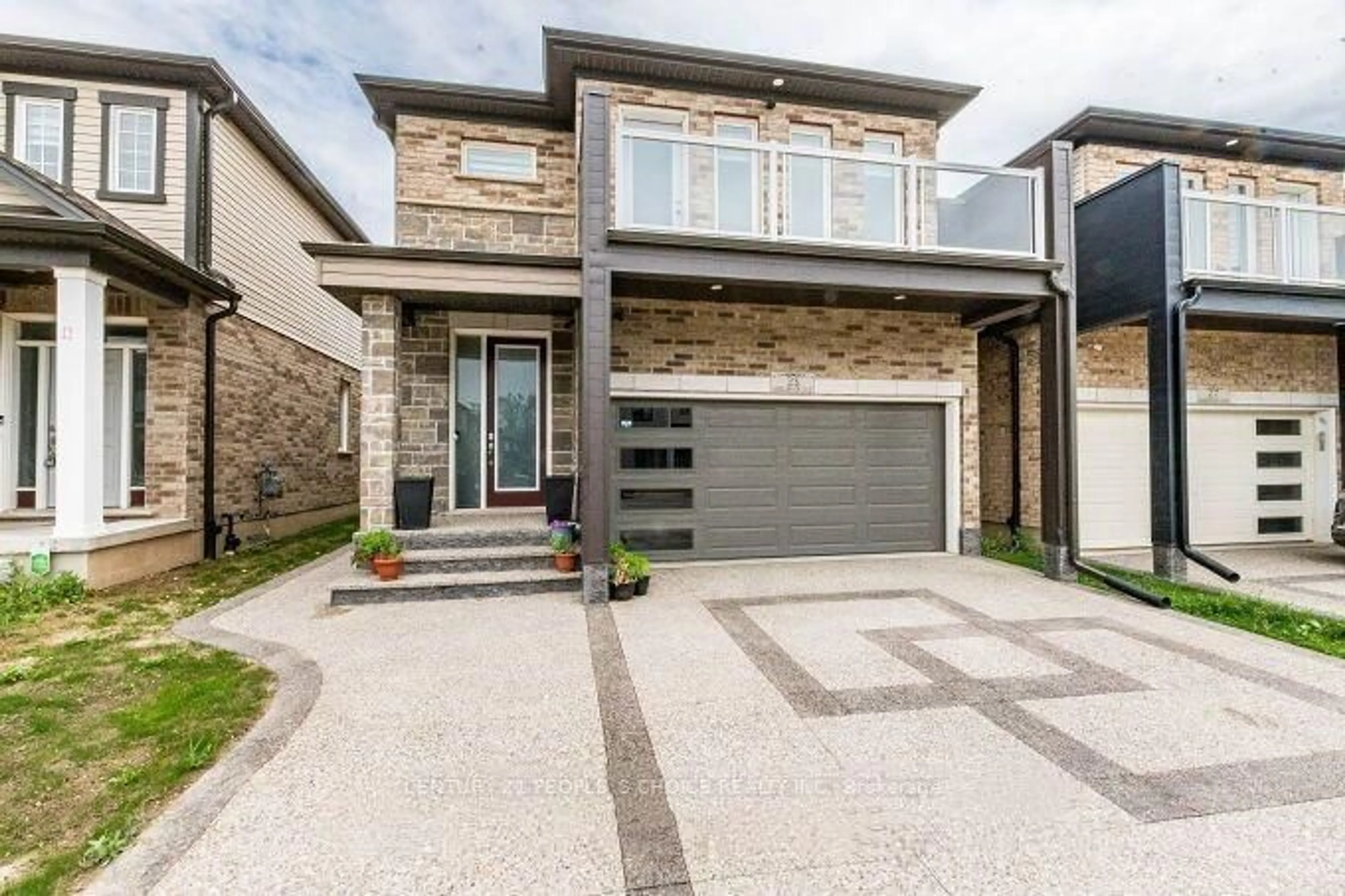 Home with brick exterior material, street for 23 Saddlebrook Crt, Kitchener Ontario N2R 0P6