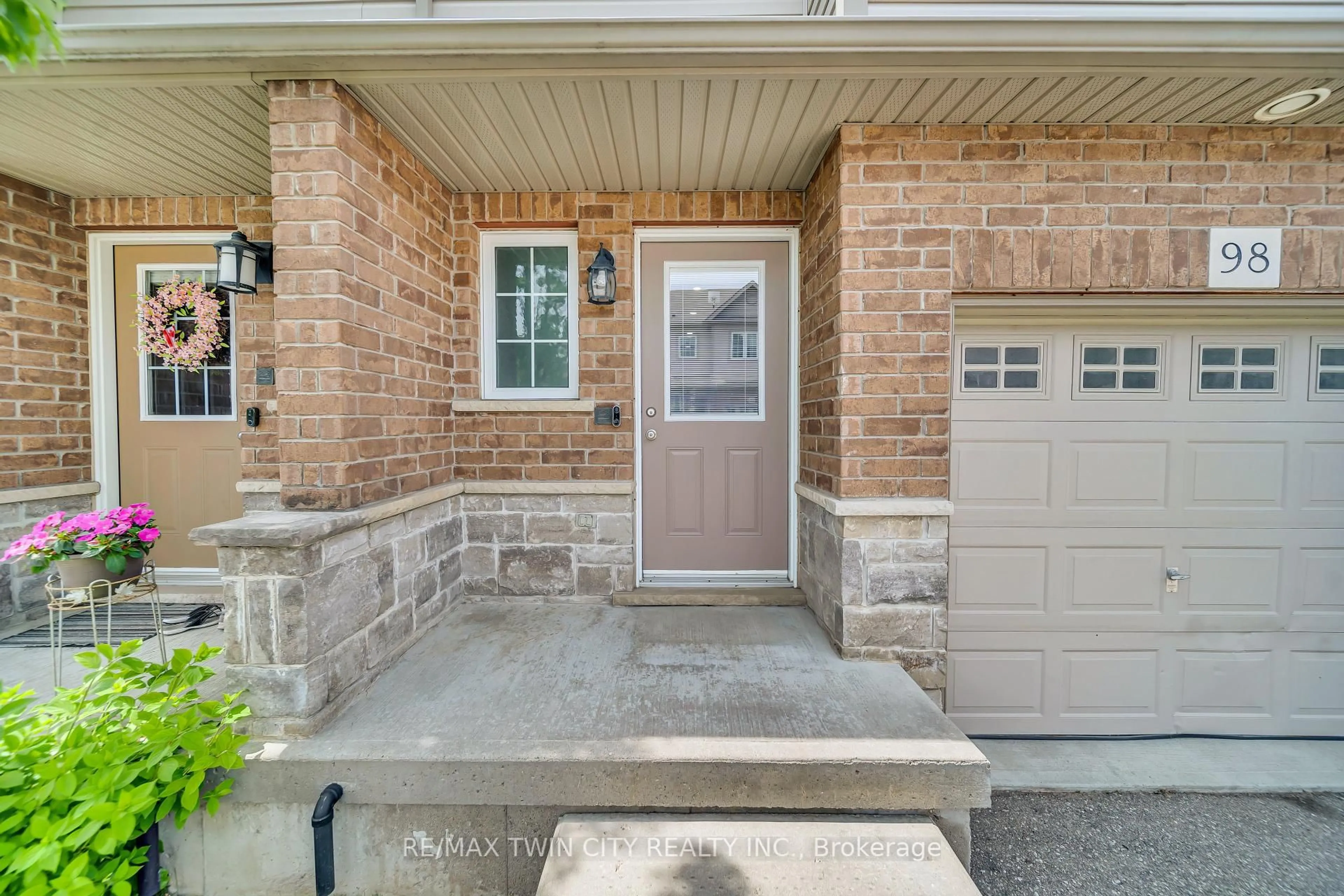 Home with brick exterior material, street for 355 Fisher Mills Rd #98, Cambridge Ontario N3C 4N5
