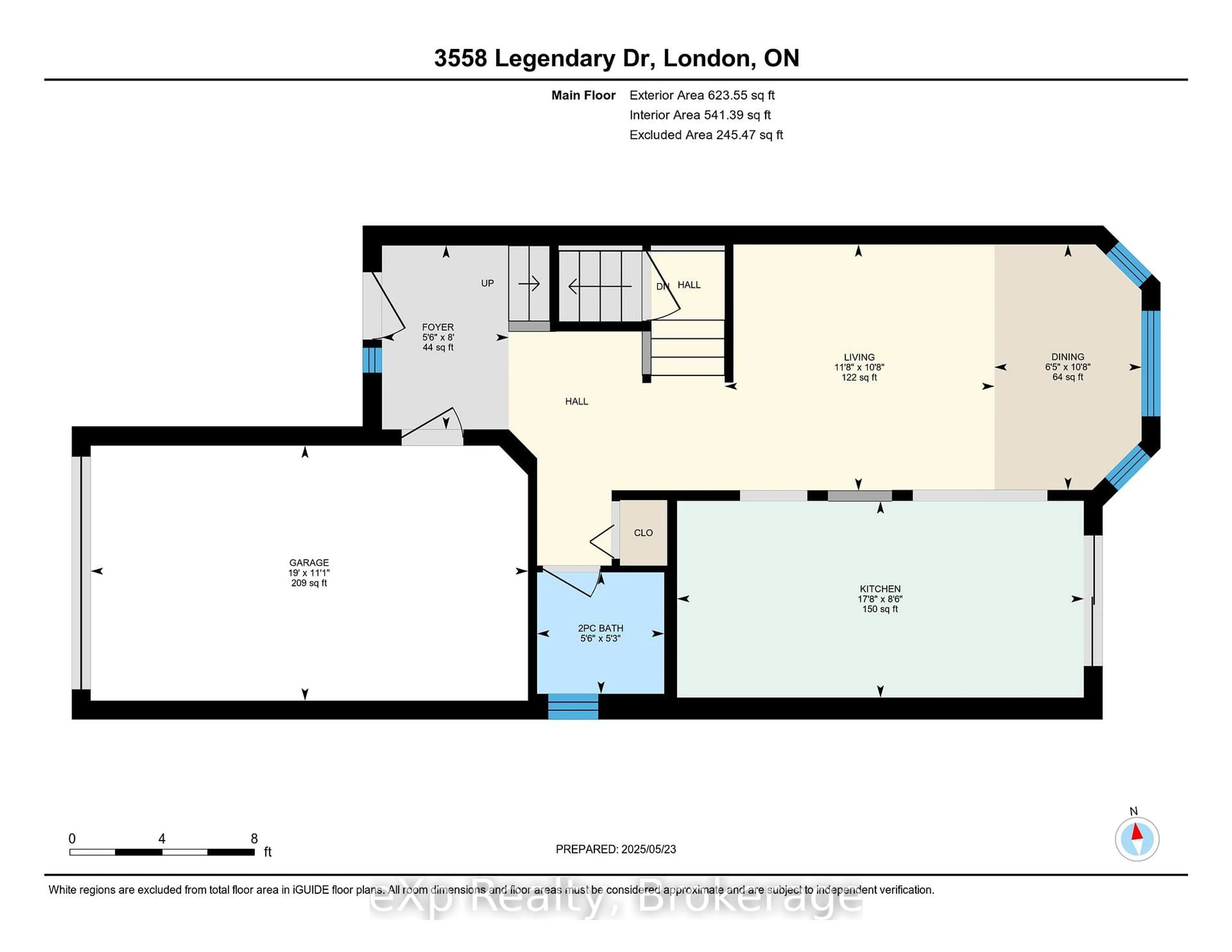 Floor plan for 3558 Legendary Dr, London South Ontario N6L 0A3