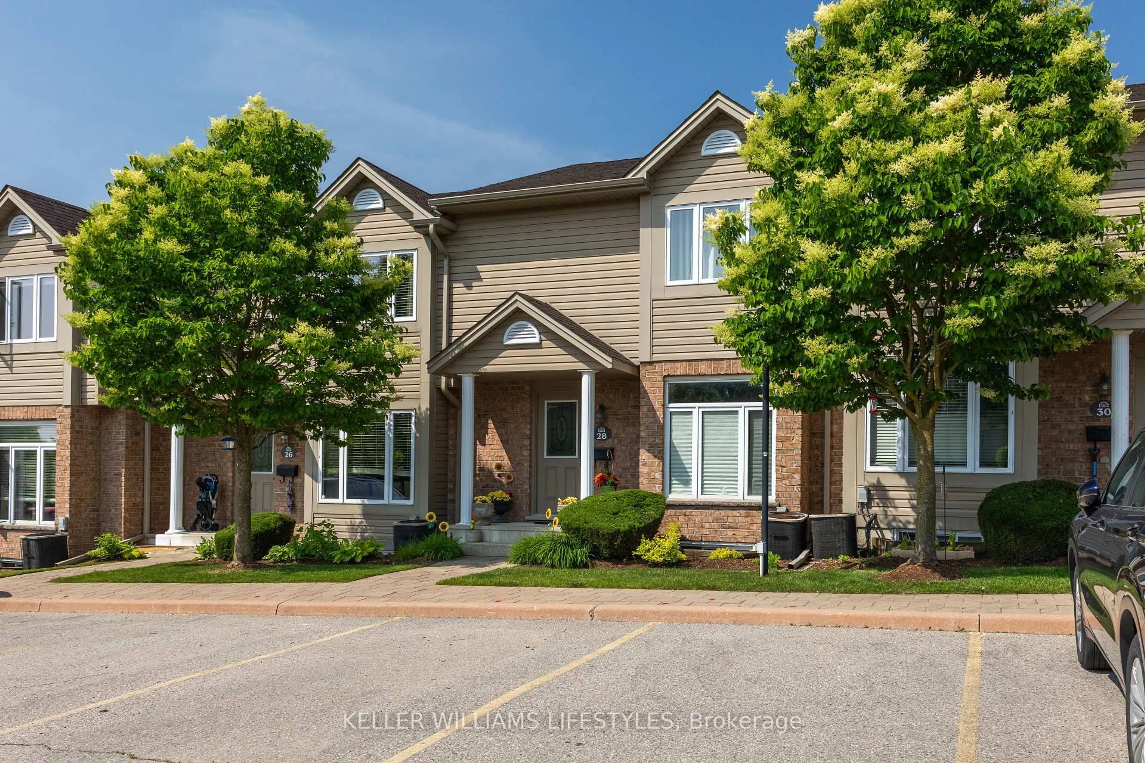Home with brick exterior material, street for 1320 Savannah Dr #28, London North Ontario N5X 0B7
