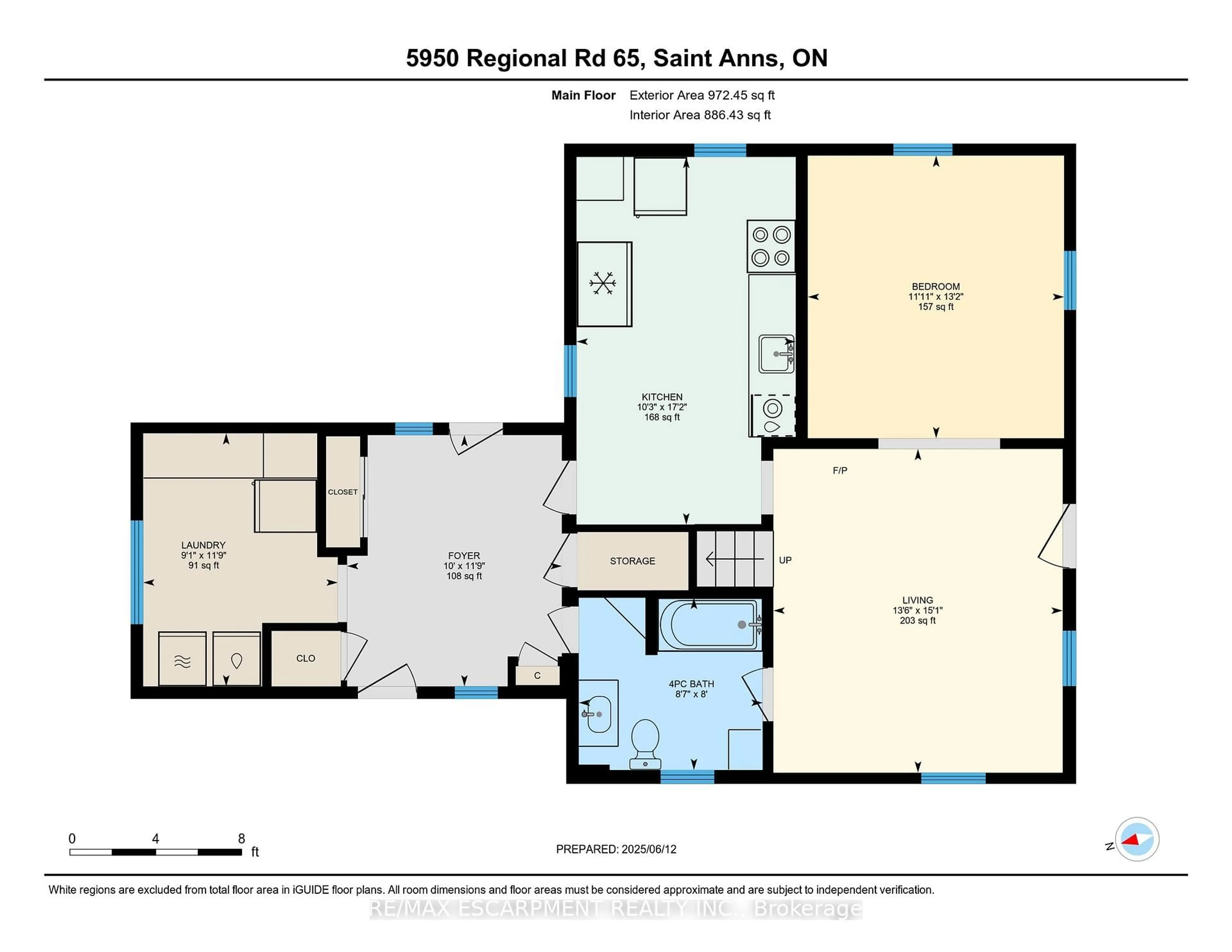 Floor plan for 5950 Regional Road 65, West Lincoln Ontario L0R 1Y0