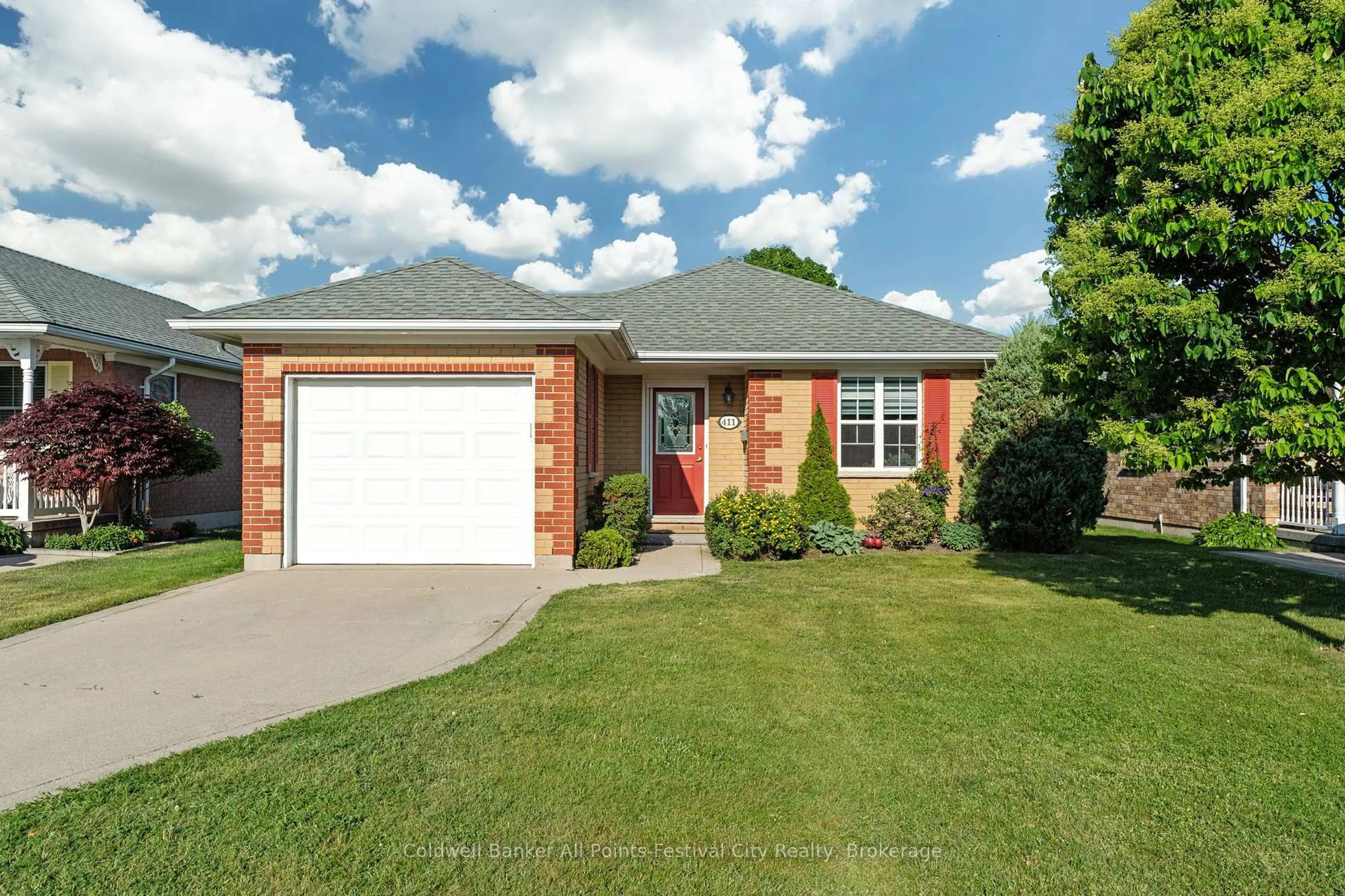 Home with brick exterior material, street for 411 Warren St, Goderich Ontario N7A 4M5