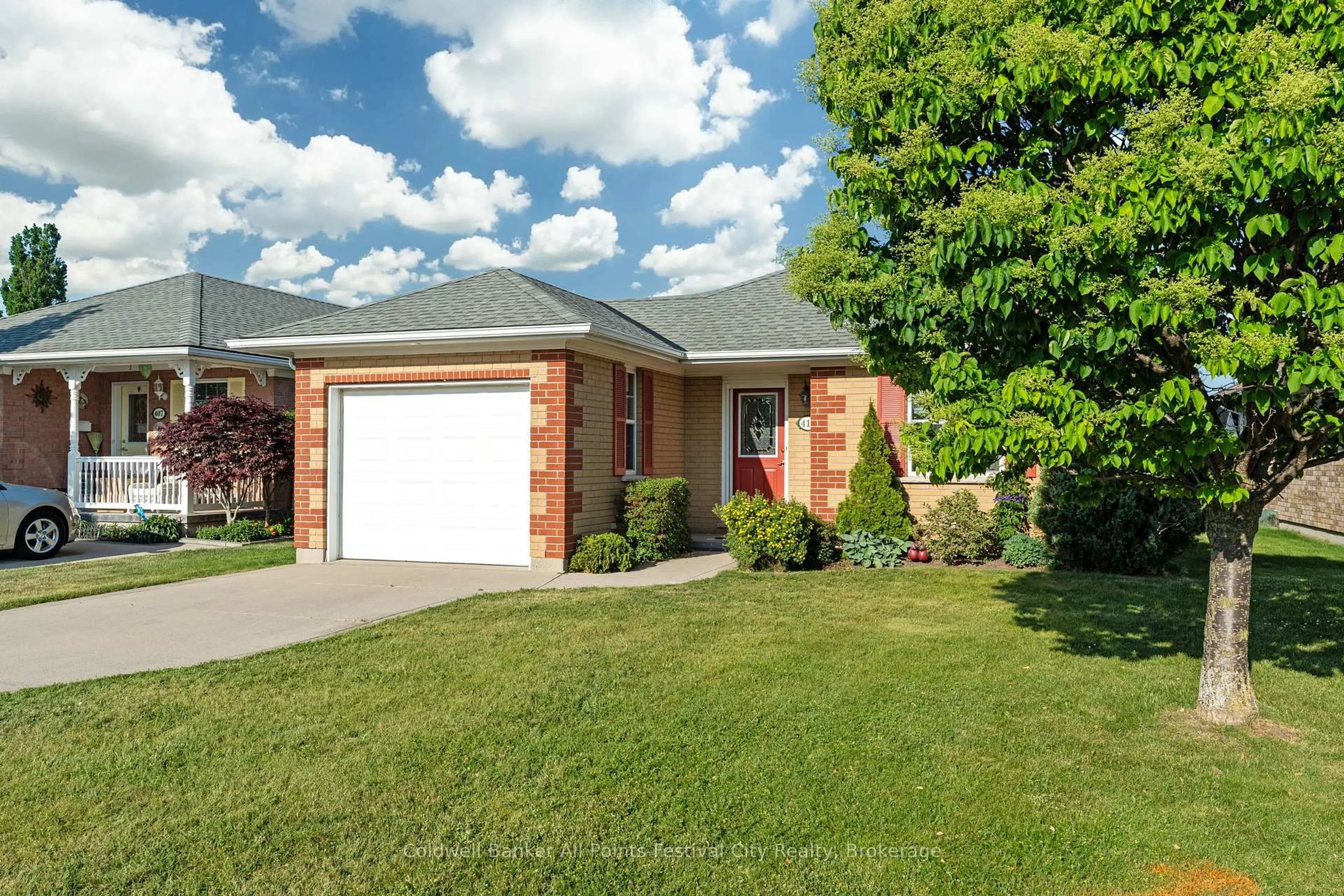 Home with brick exterior material, street for 411 Warren St, Goderich Ontario N7A 4M5
