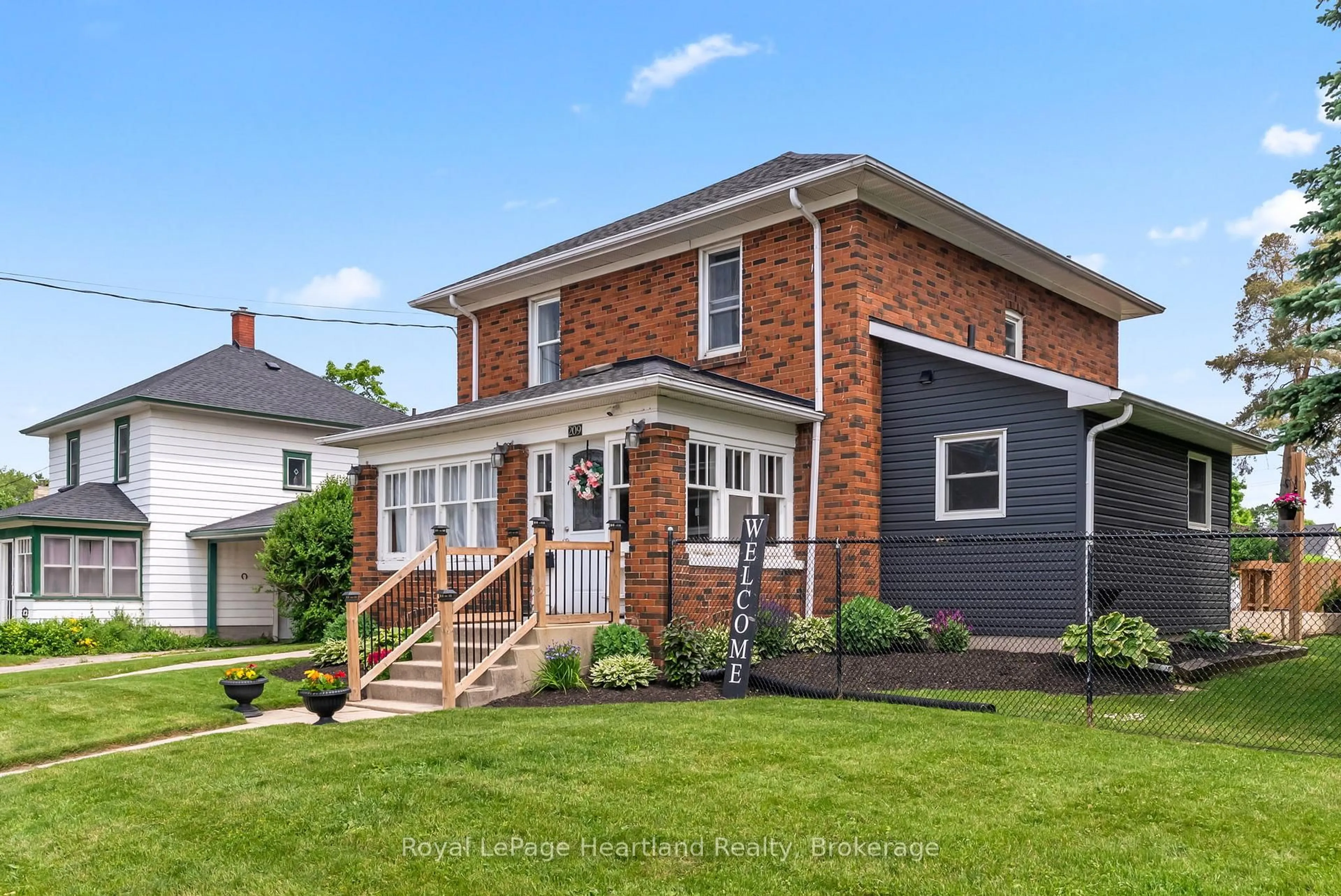 Home with brick exterior material, street for 209 ELORA St, Minto Ontario N0G 2P0