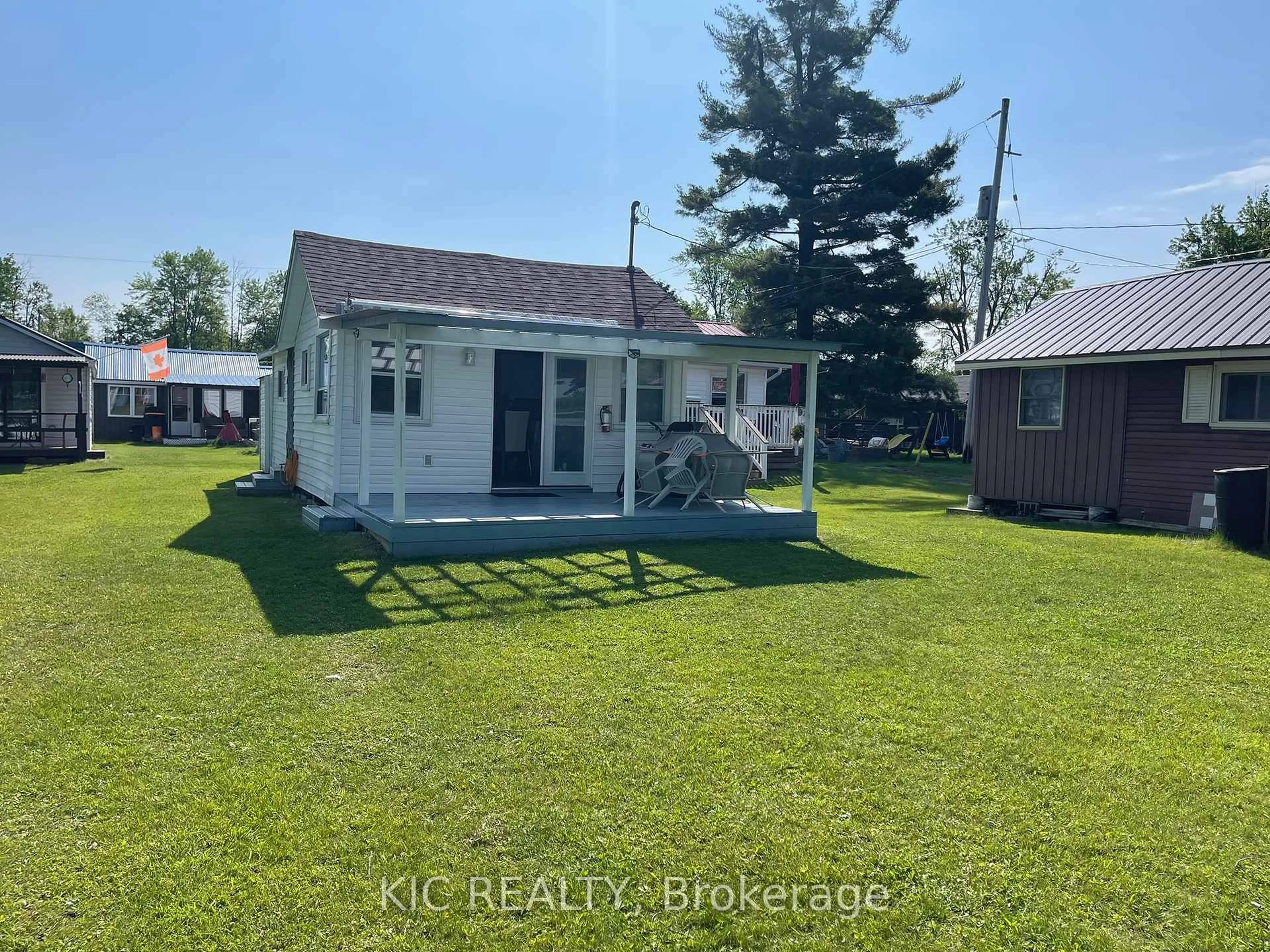 A pic from outside/outdoor area/front of a property/back of a property/a pic from drone, water/lake/river/ocean view for 22  #15 LAKE Rd, Trent Hills Ontario K0L 1L0