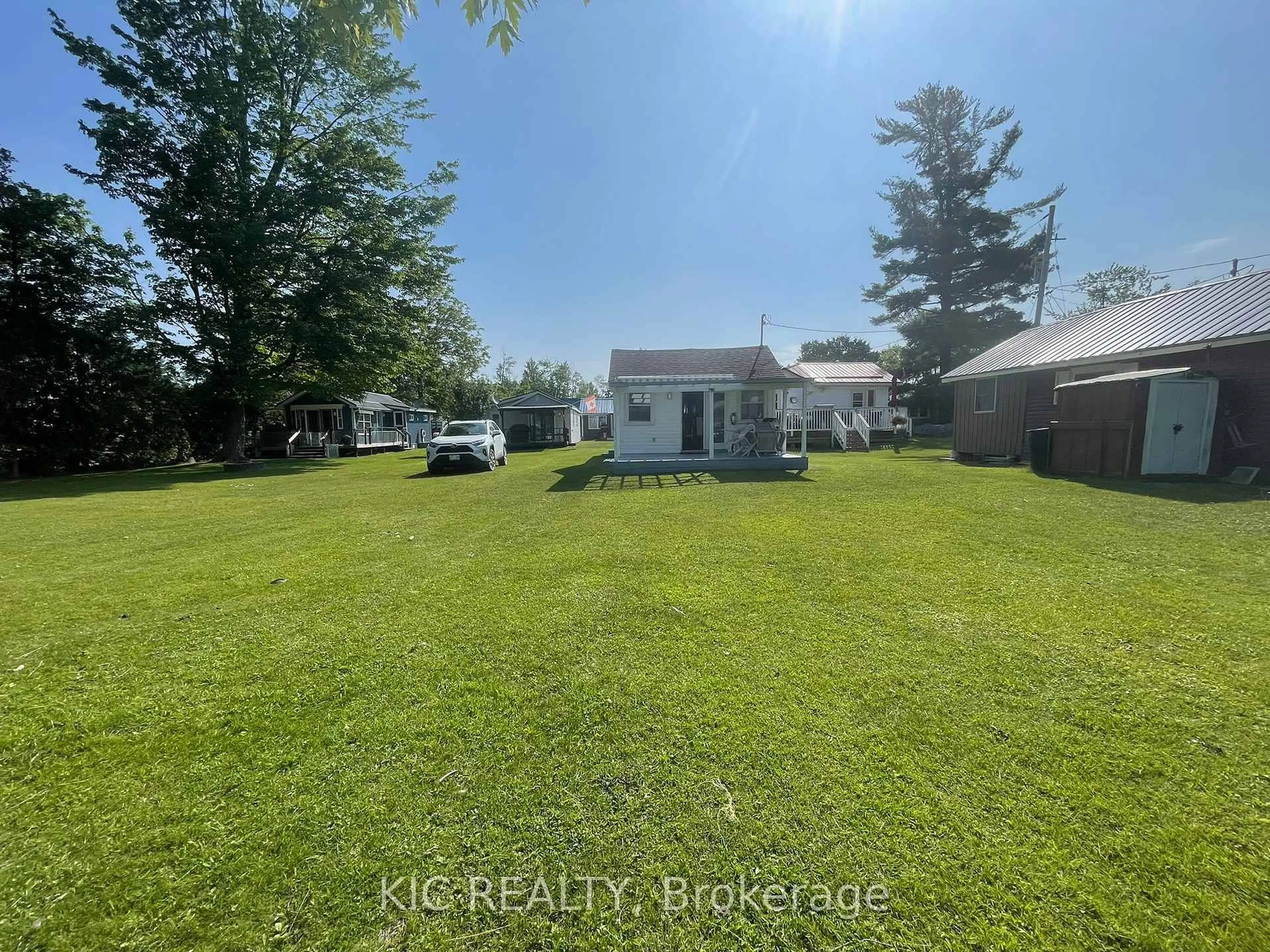 A pic from outside/outdoor area/front of a property/back of a property/a pic from drone, water/lake/river/ocean view for 22  #15 LAKE Rd, Trent Hills Ontario K0L 1L0