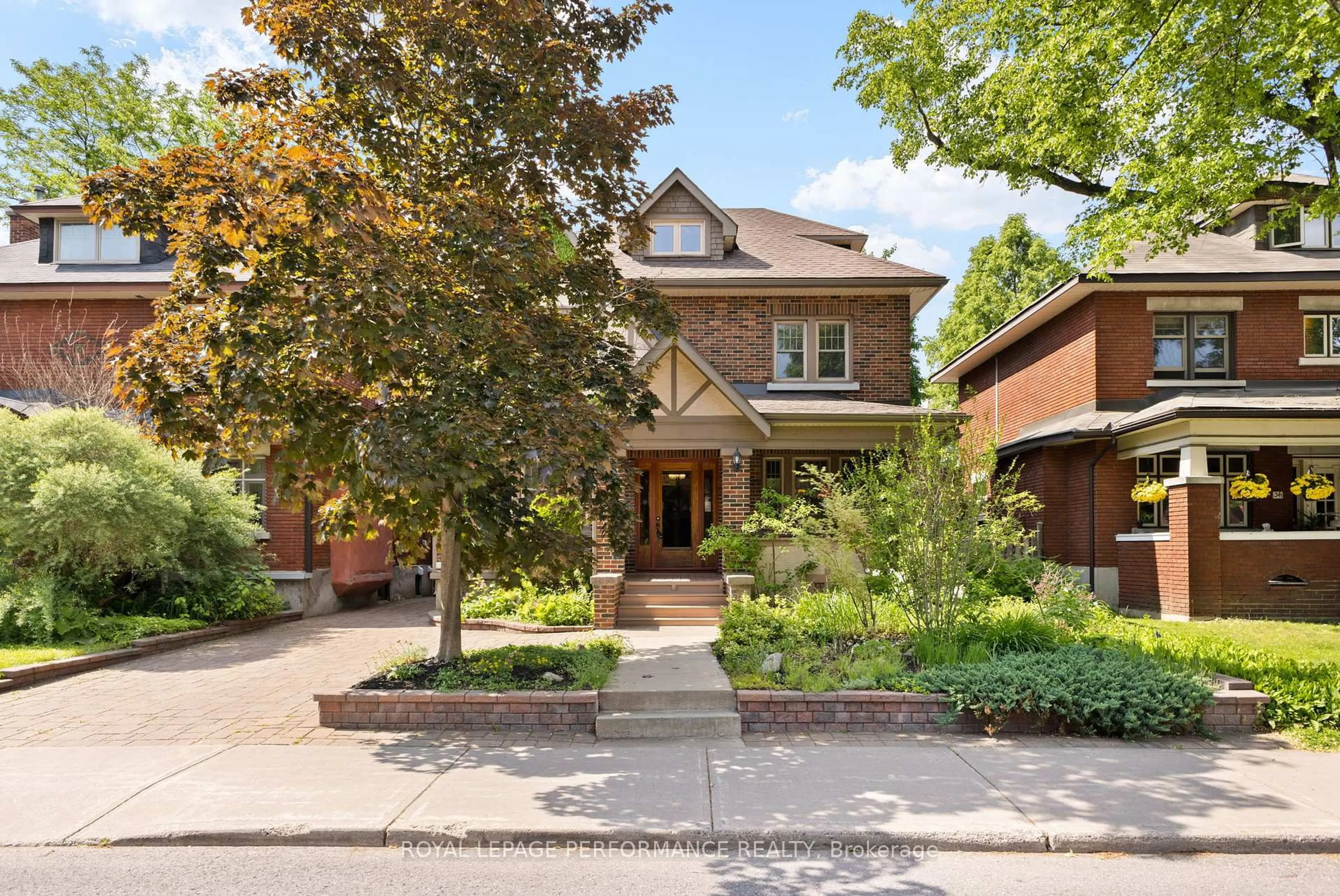 Home with brick exterior material, street for 345 Third Ave, Ottawa Ontario K1S 2K4