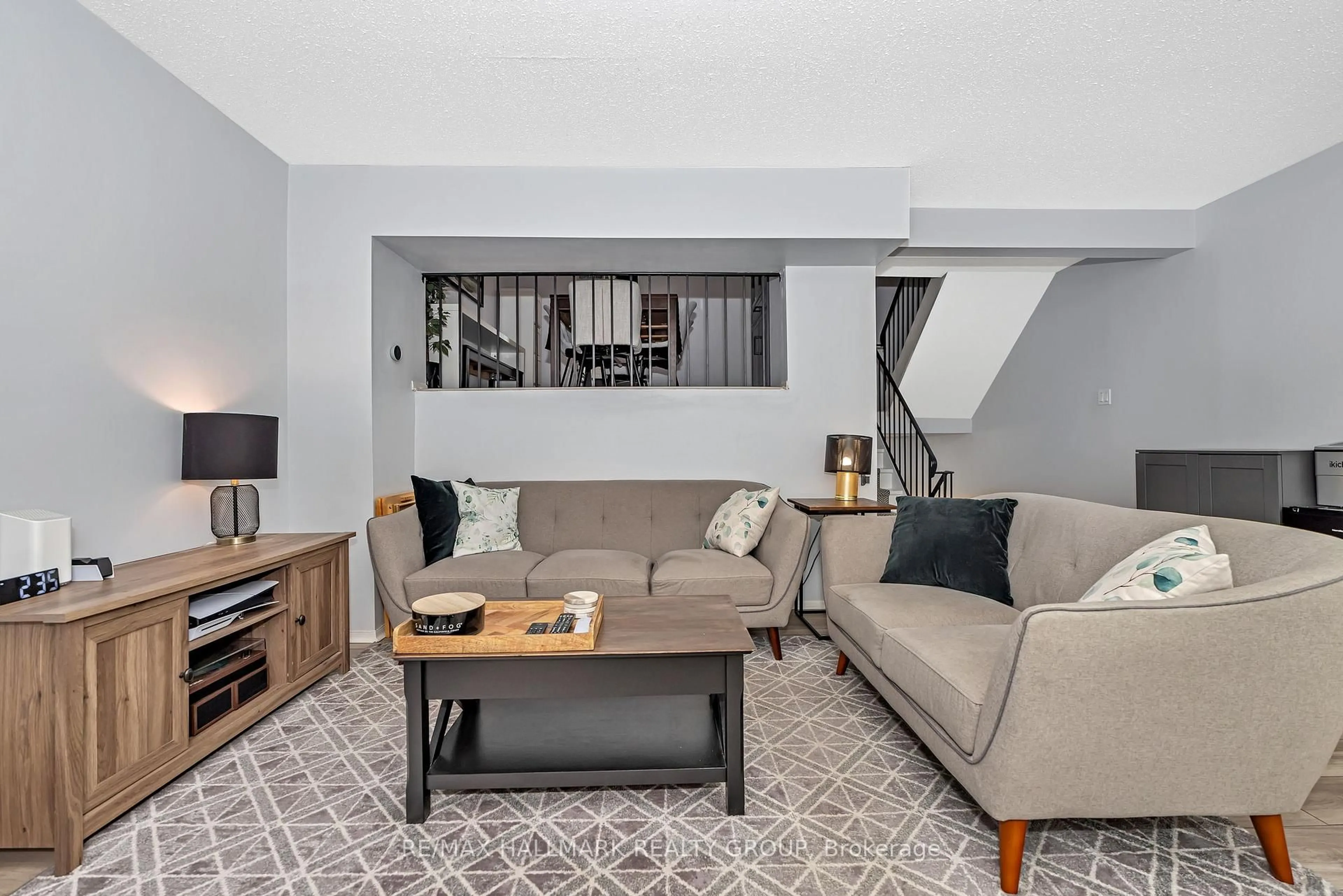 Living room with furniture, unknown for 42 Almond Lane #n/a, Ottawa Ontario K2L 3T4