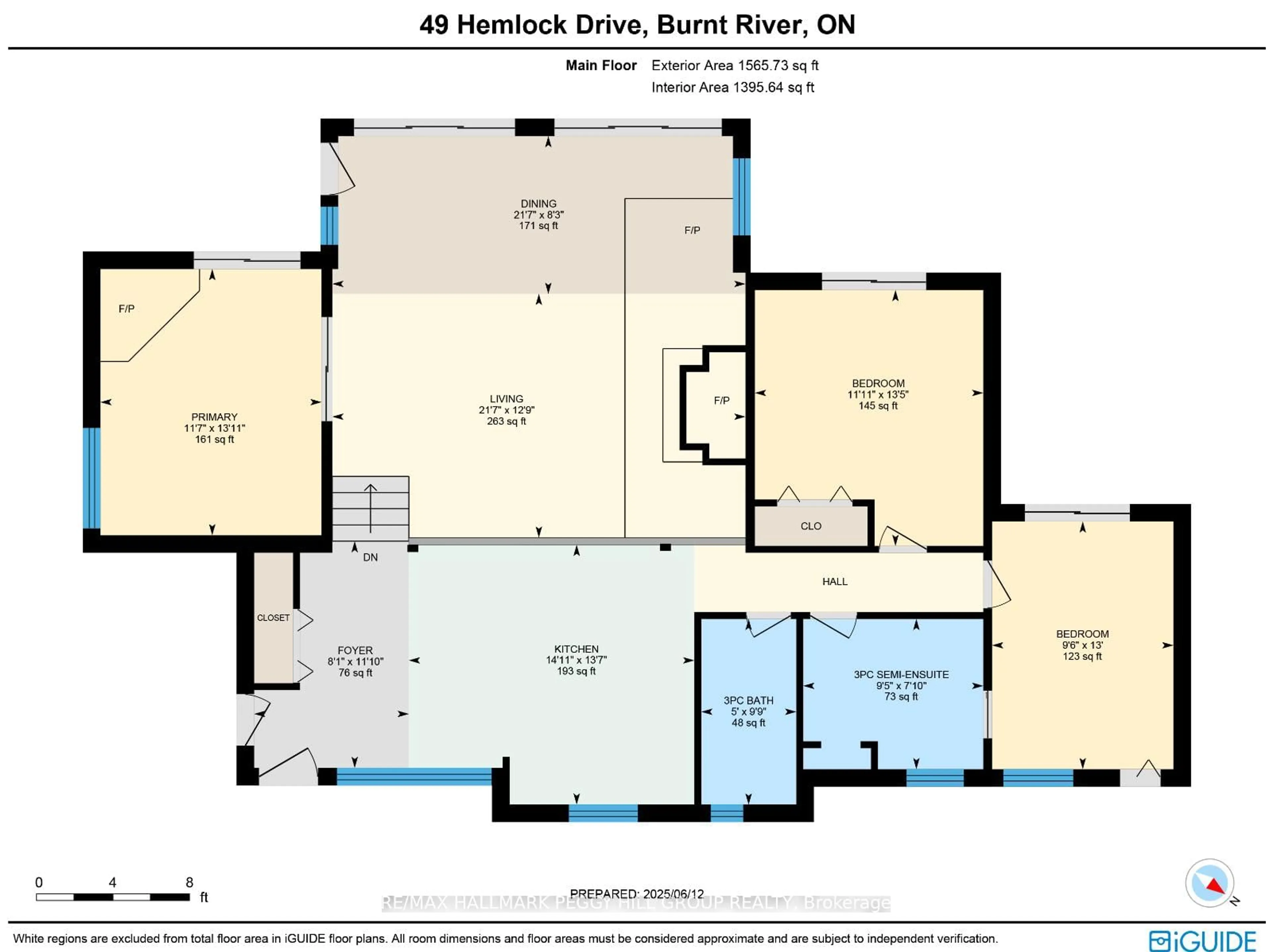 Floor plan for 49 Hemlock Dr, Kawartha Lakes Ontario K0M 1C0