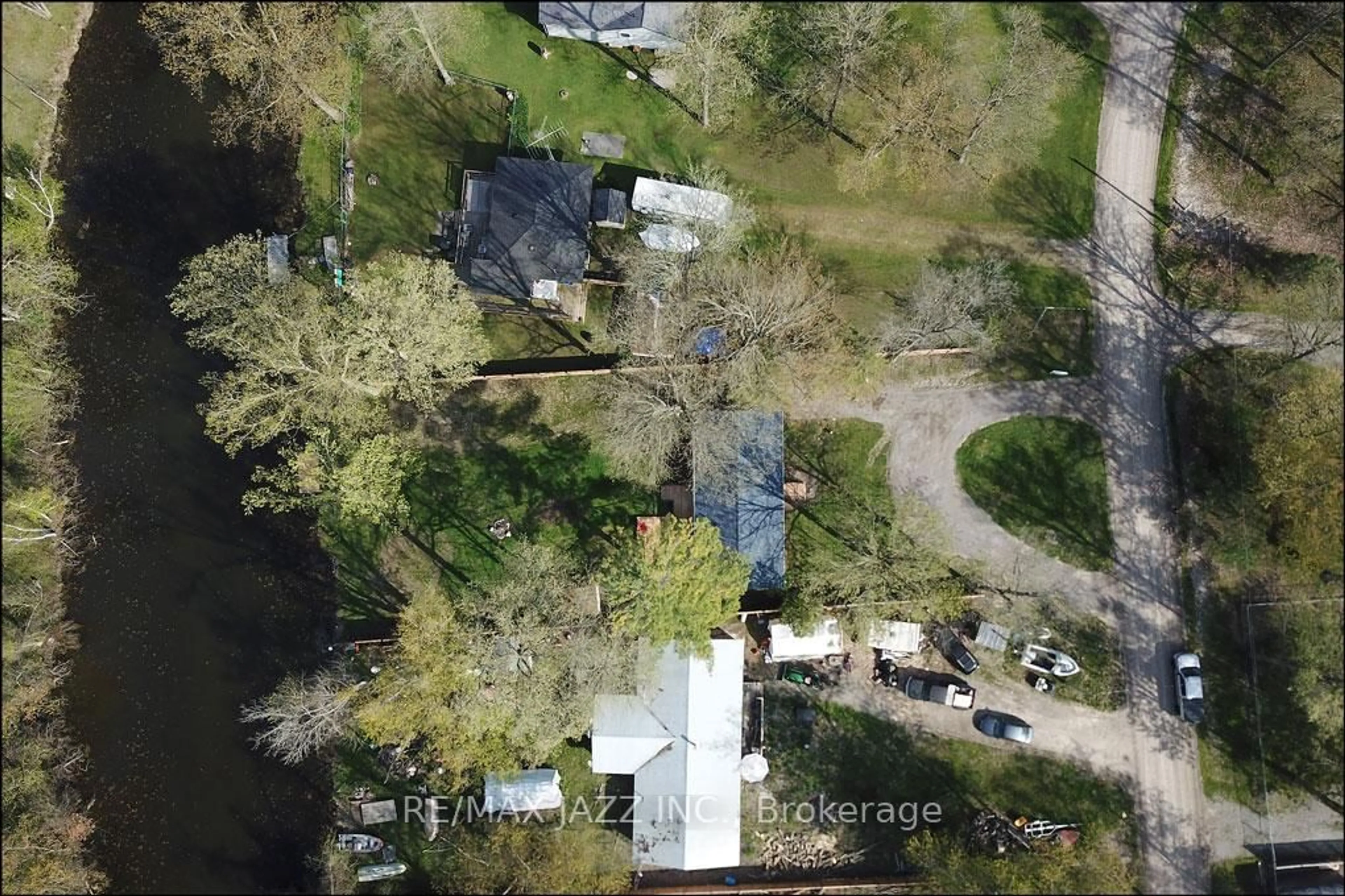 A pic from outside/outdoor area/front of a property/back of a property/a pic from drone, street for 214 River Rd, Trent Hills Ontario K0L 1L0