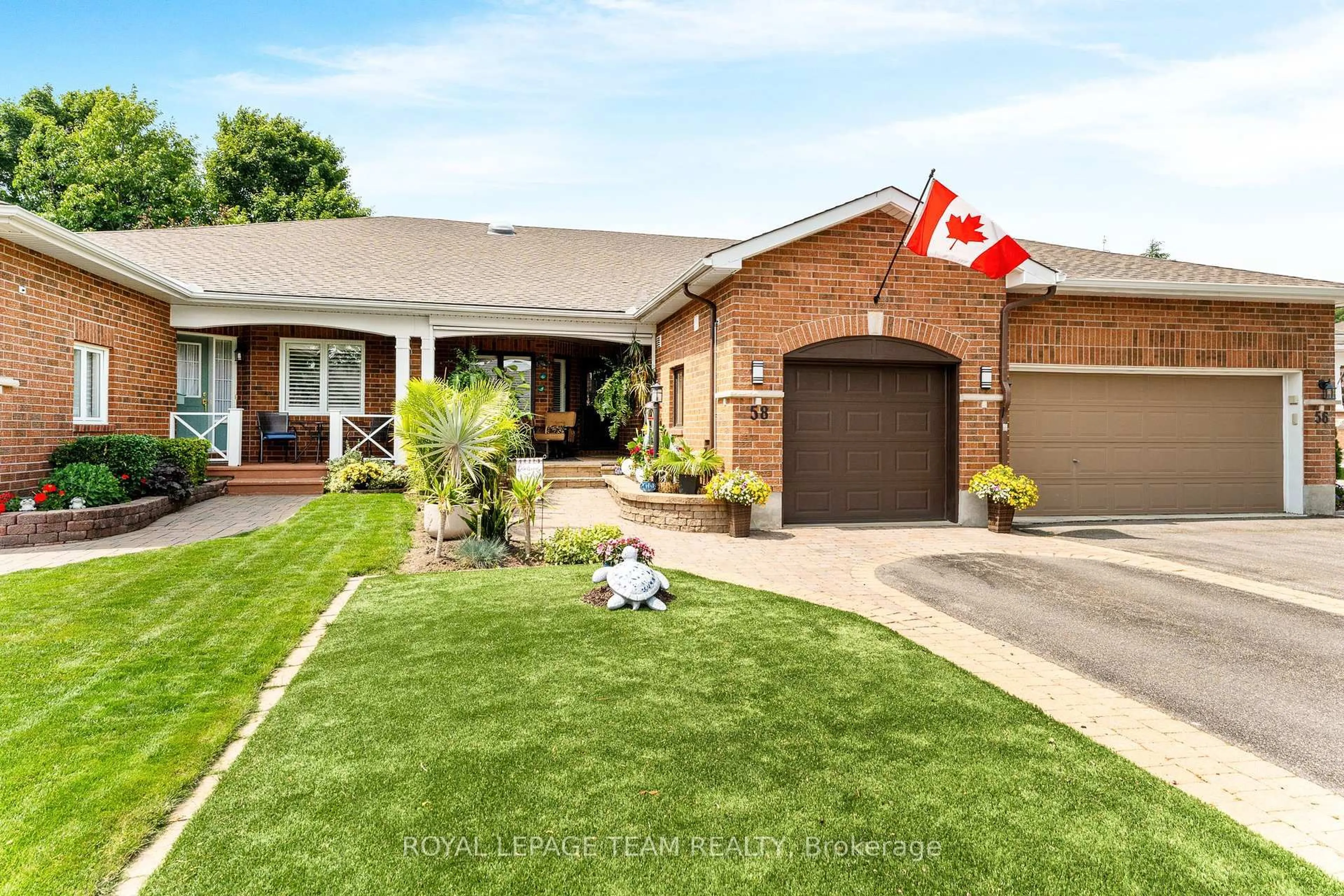 Home with brick exterior material, street for 58 Nighthawk Cres, Kanata Ontario K2M 2X6