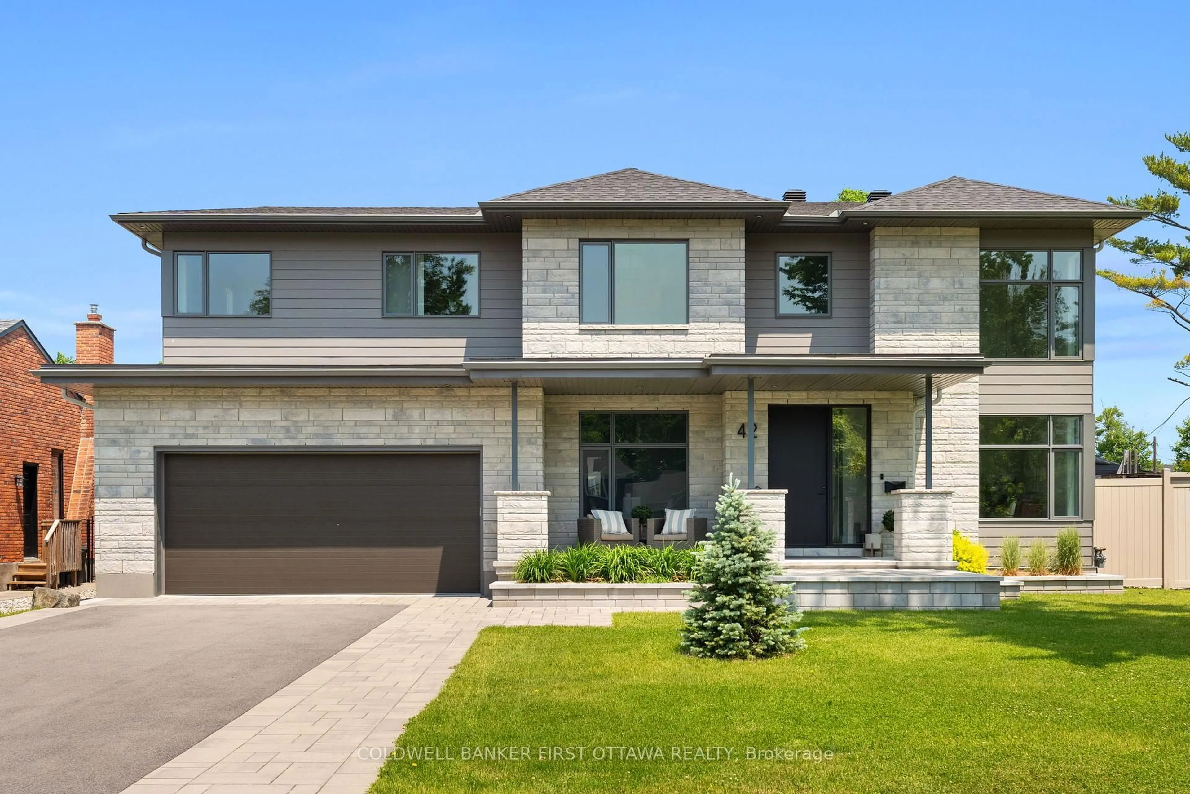 Home with brick exterior material, street for 42 Parkland Cres, Ottawa Ontario K2H 7W5