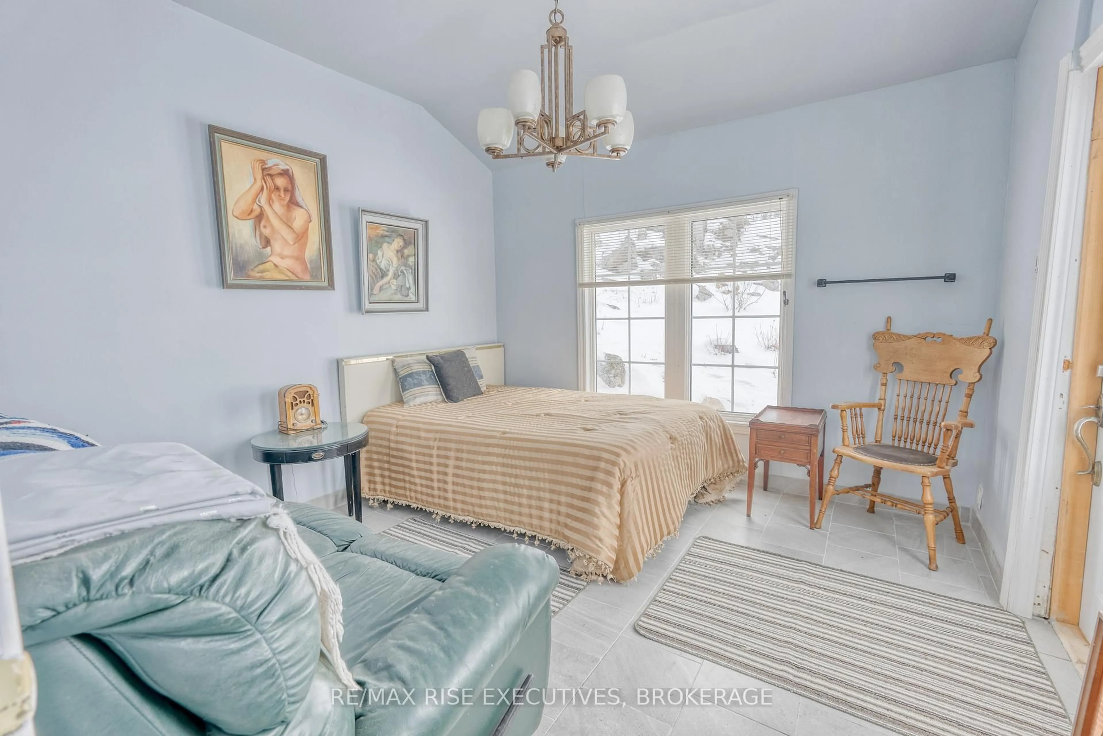 Bedroom with bed, unknown for 5121 WILMER Rd, Perth Road Ontario K0H 2L0