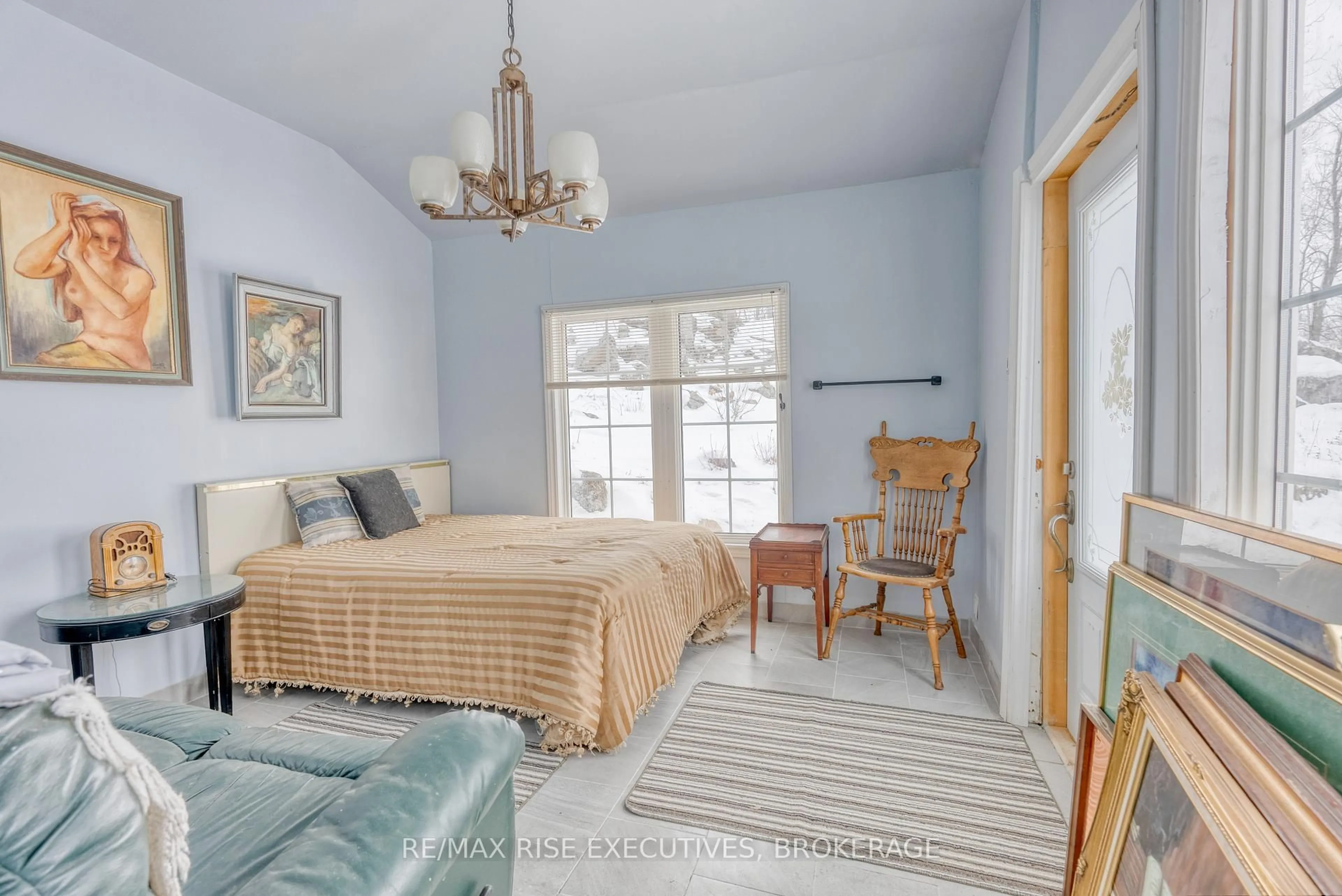 Bedroom with bed, unknown for 5121 WILMER Rd, Perth Road Ontario K0H 2L0