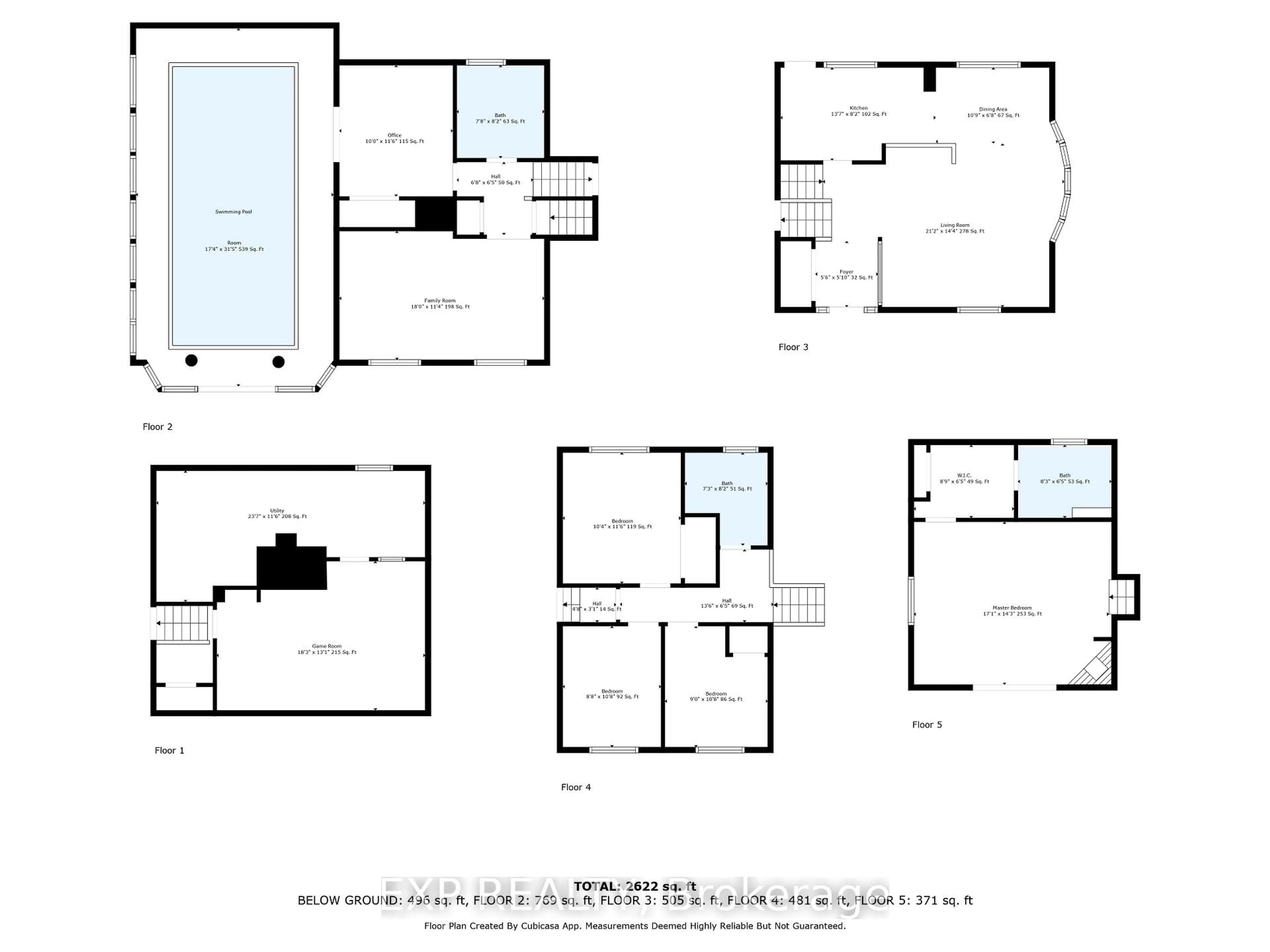Floor plan for 220 Ancaster Ave, Ottawa Ontario K2B 5B3