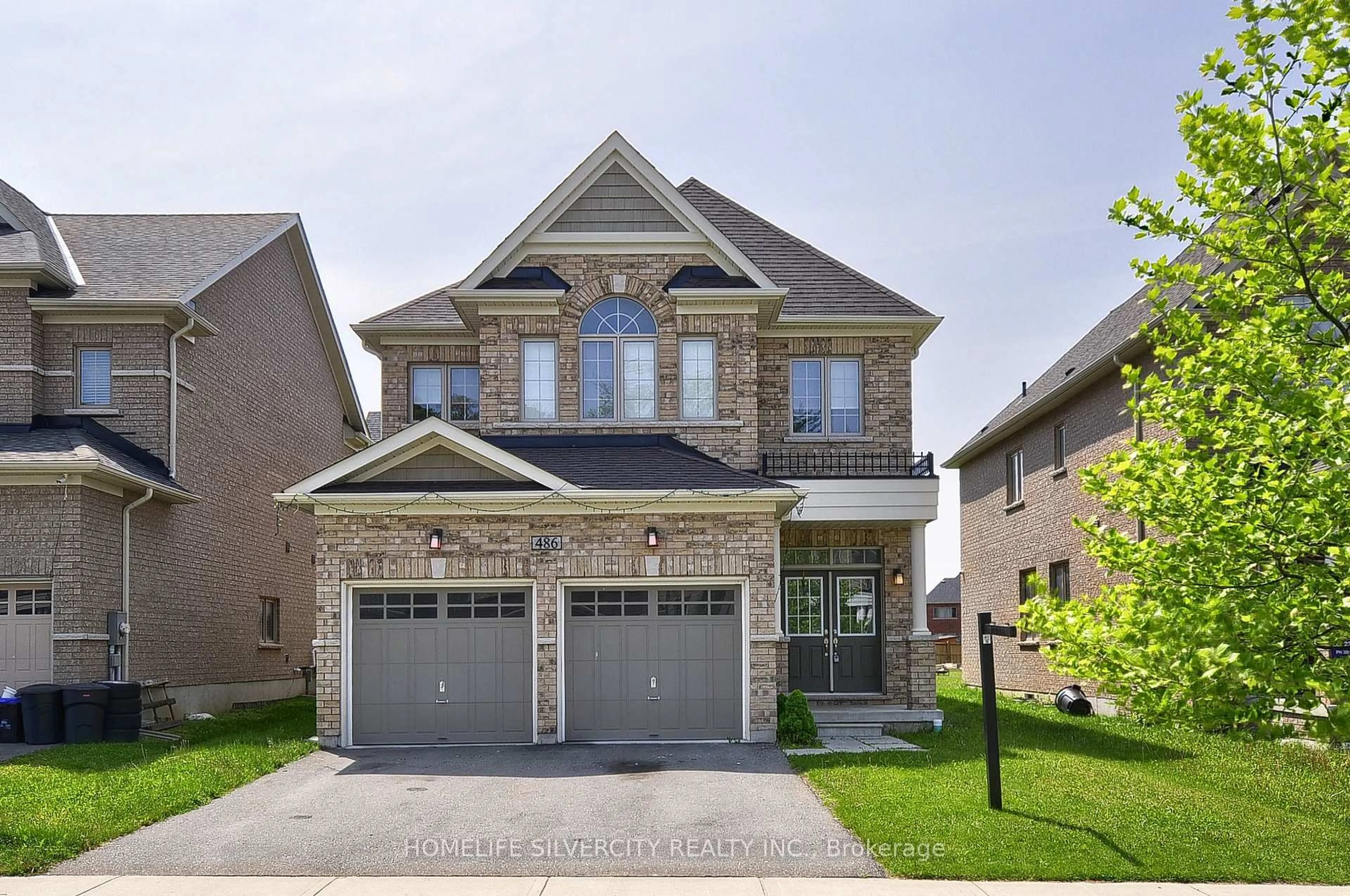 Home with brick exterior material, street for 486 Thompson St, Woodstock Ontario N4T 0G8