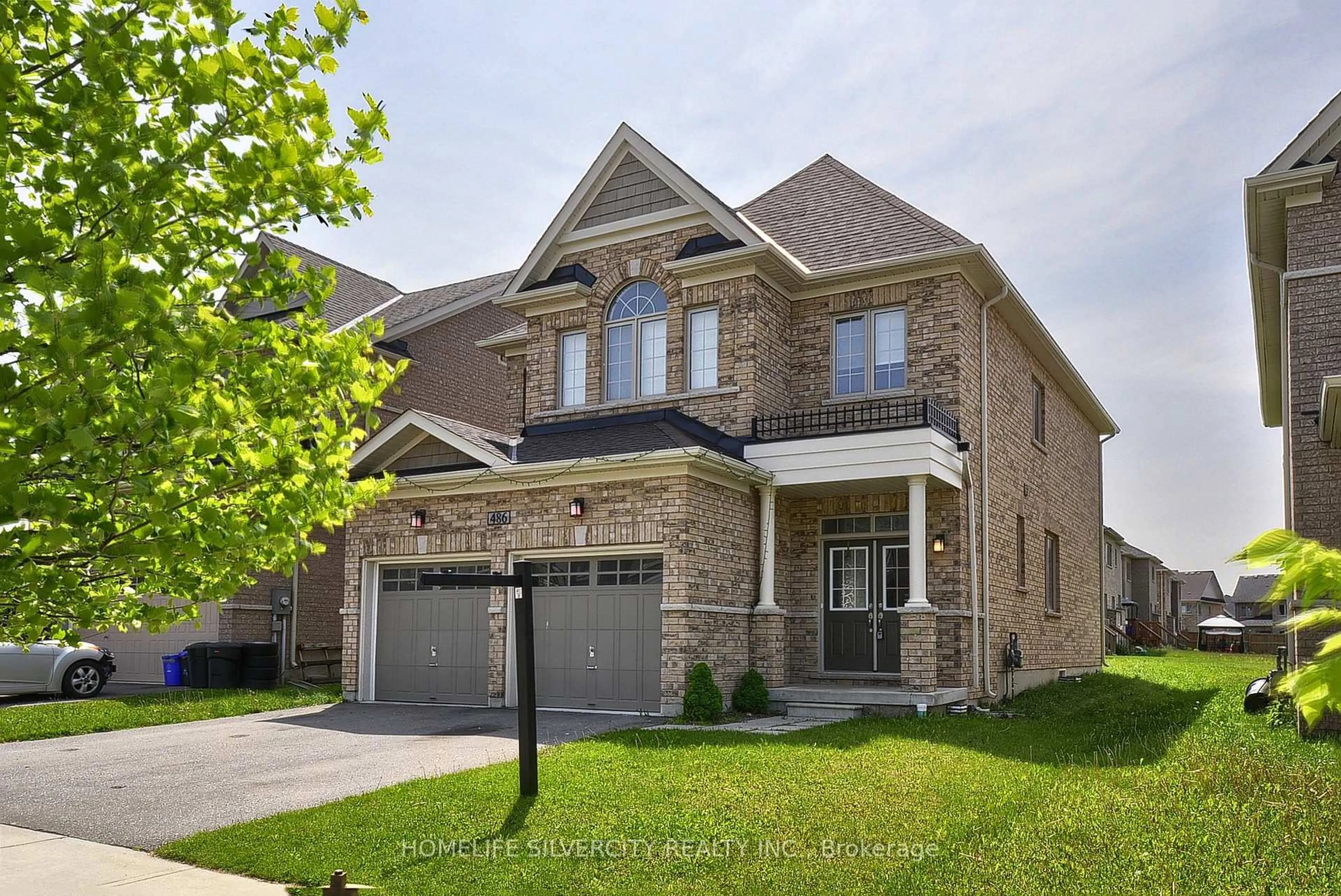 Home with brick exterior material, street for 486 Thompson St, Woodstock Ontario N4T 0G8