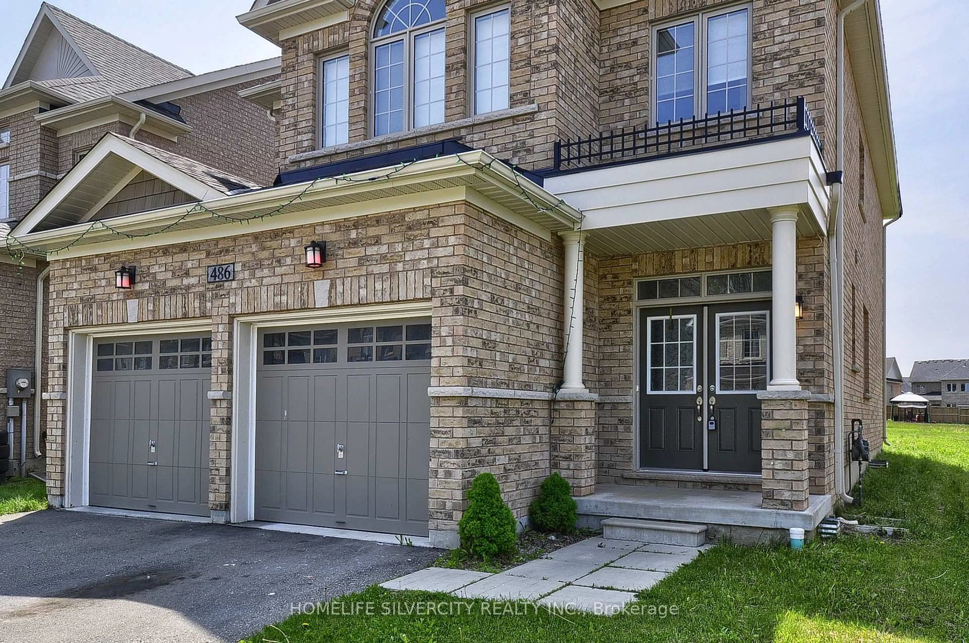 Home with brick exterior material, street for 486 Thompson St, Woodstock Ontario N4T 0G8