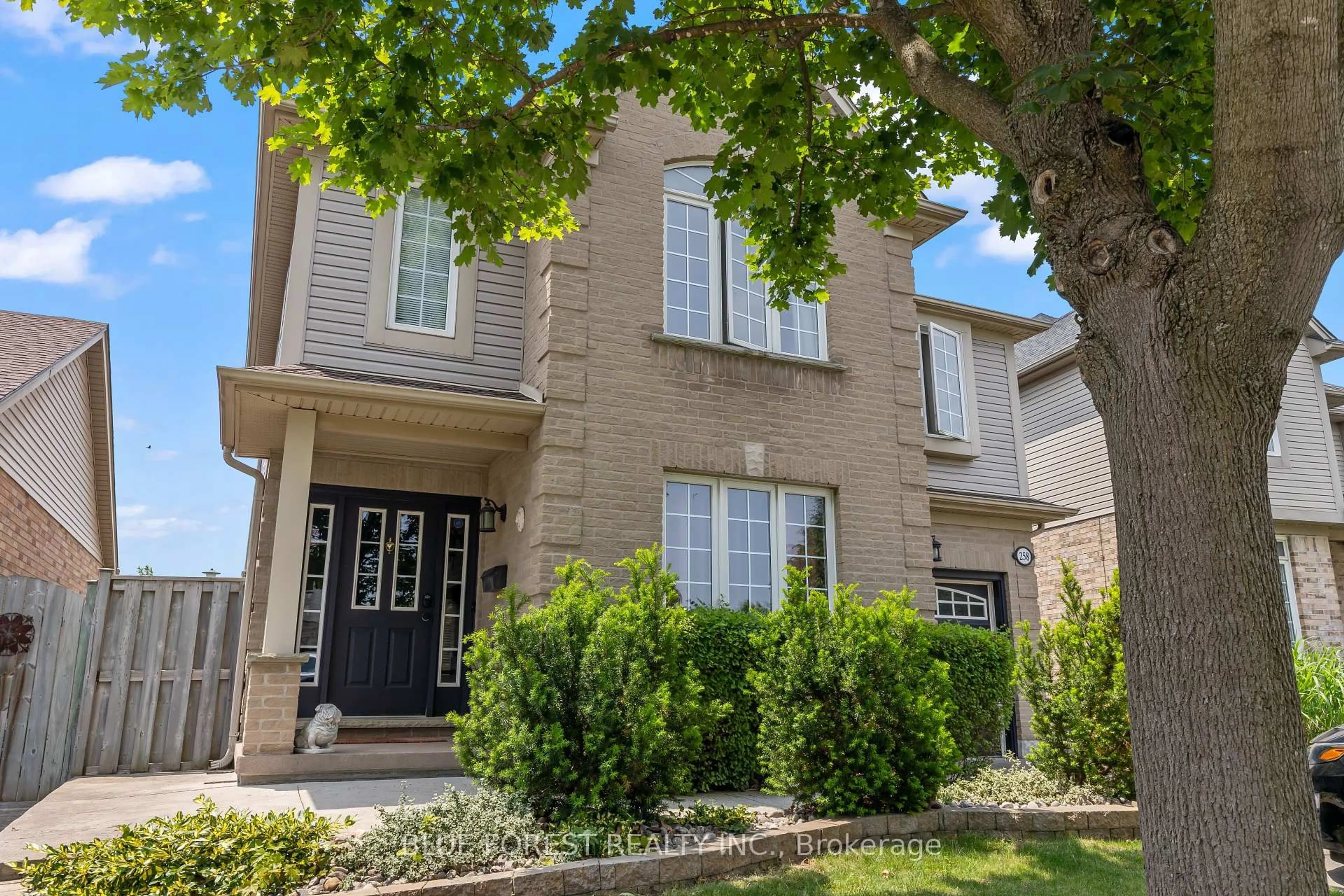 Home with brick exterior material, street for 258 South Leaksdale Circ, London South Ontario N6M 1K3