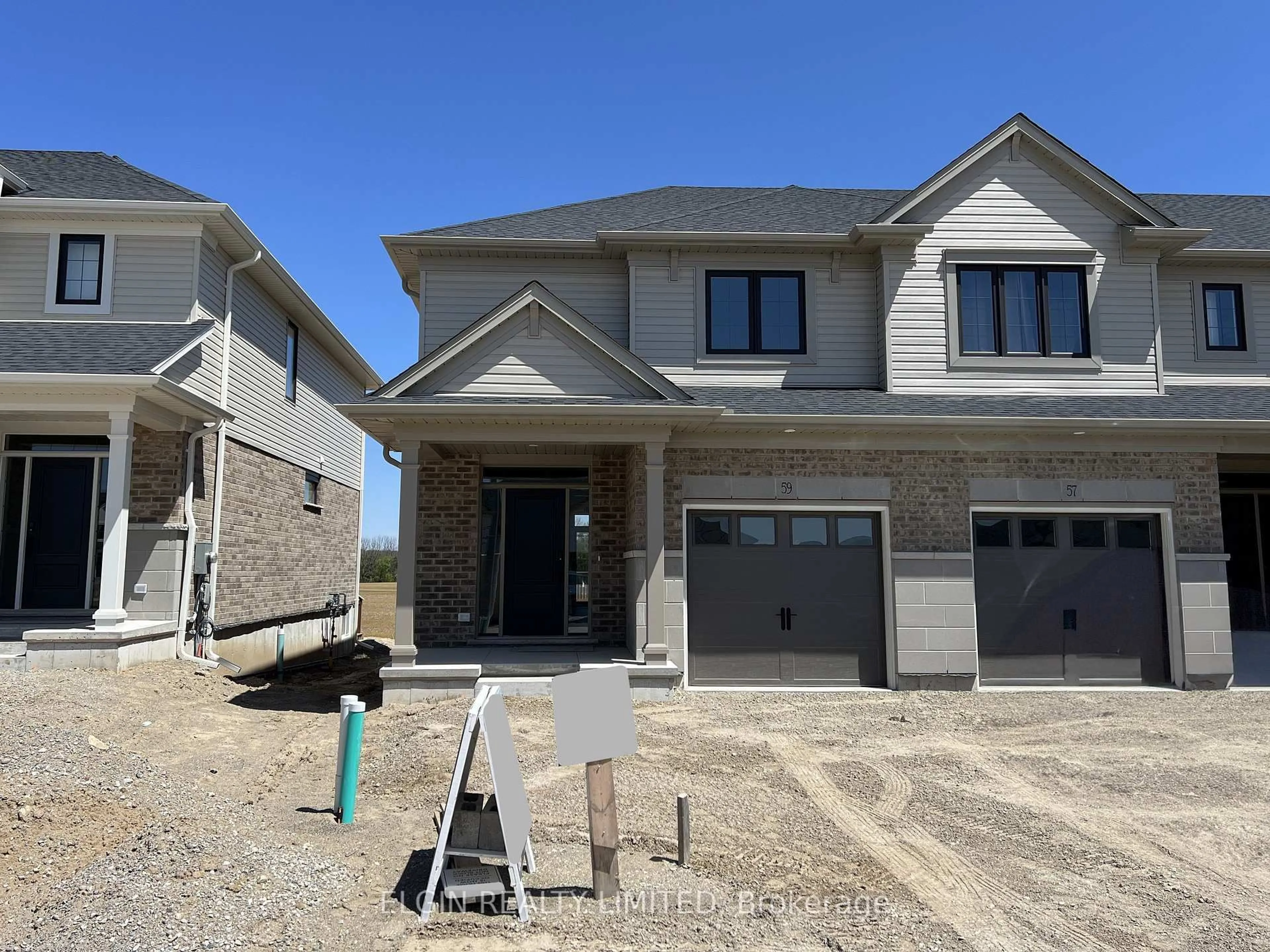 Home with brick exterior material, street for 59 Braun Ave, Tillsonburg Ontario N4G 0K4