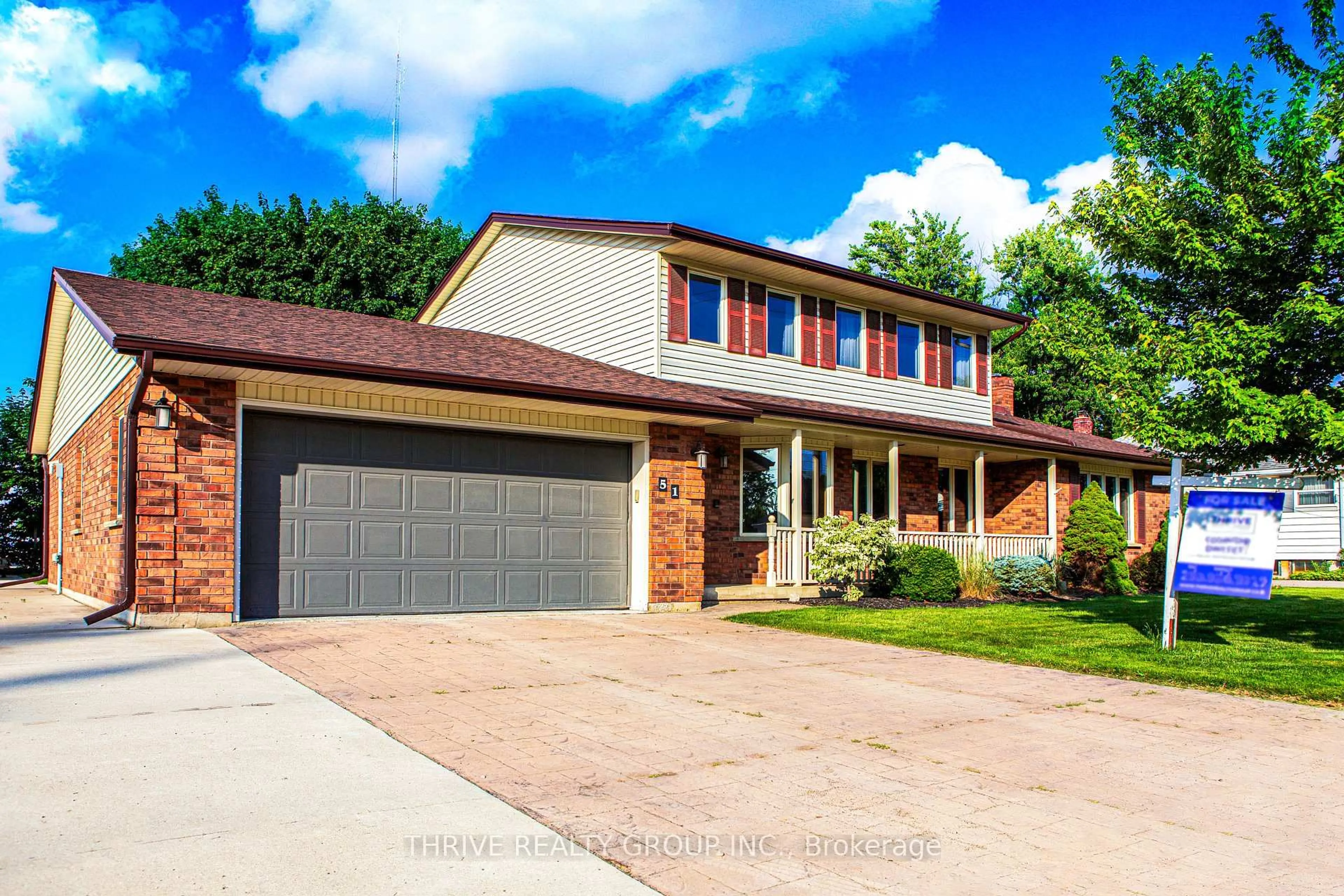 Home with brick exterior material, street for 51 Queen St, Strathroy-Caradoc Ontario N7G 2H5