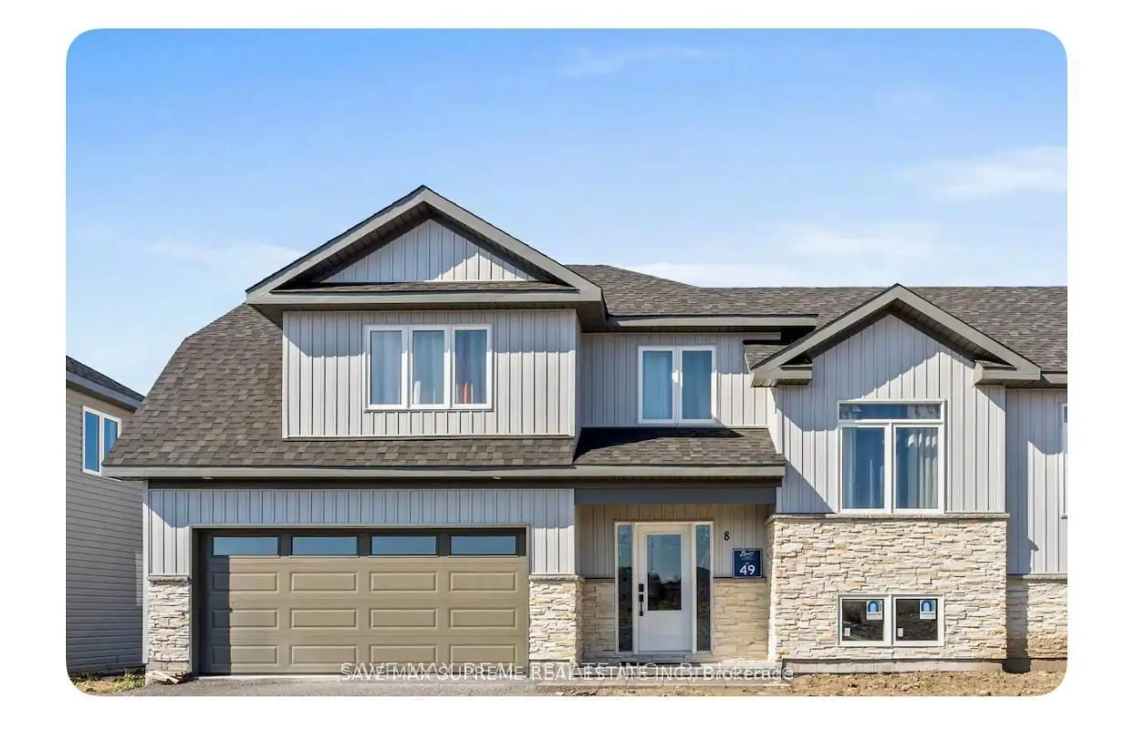 Home with vinyl exterior material, street for 8 Summit Cres, Belleville Ontario K8N 0A2