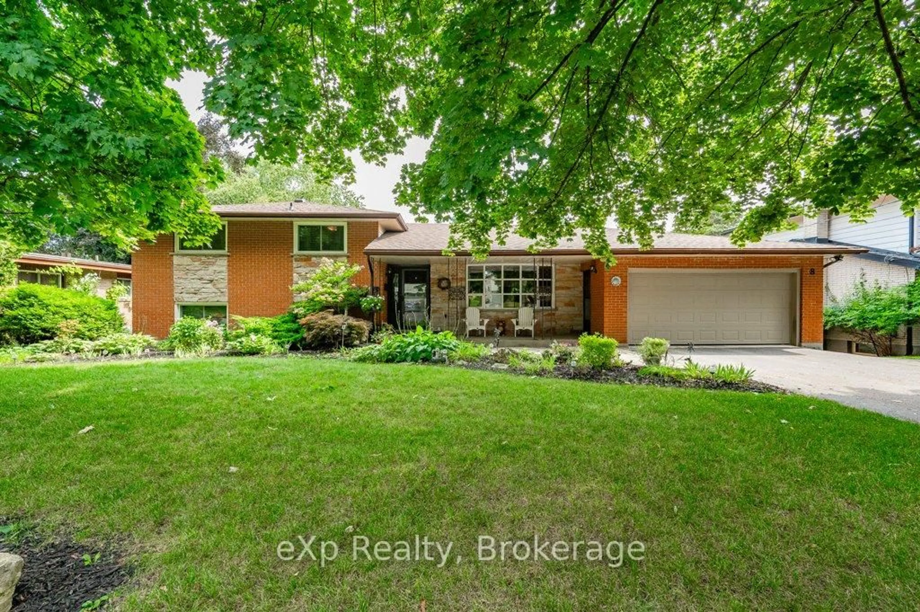 Home with brick exterior material, street for 8 Malvern Cres, Guelph Ontario N1L 1G8