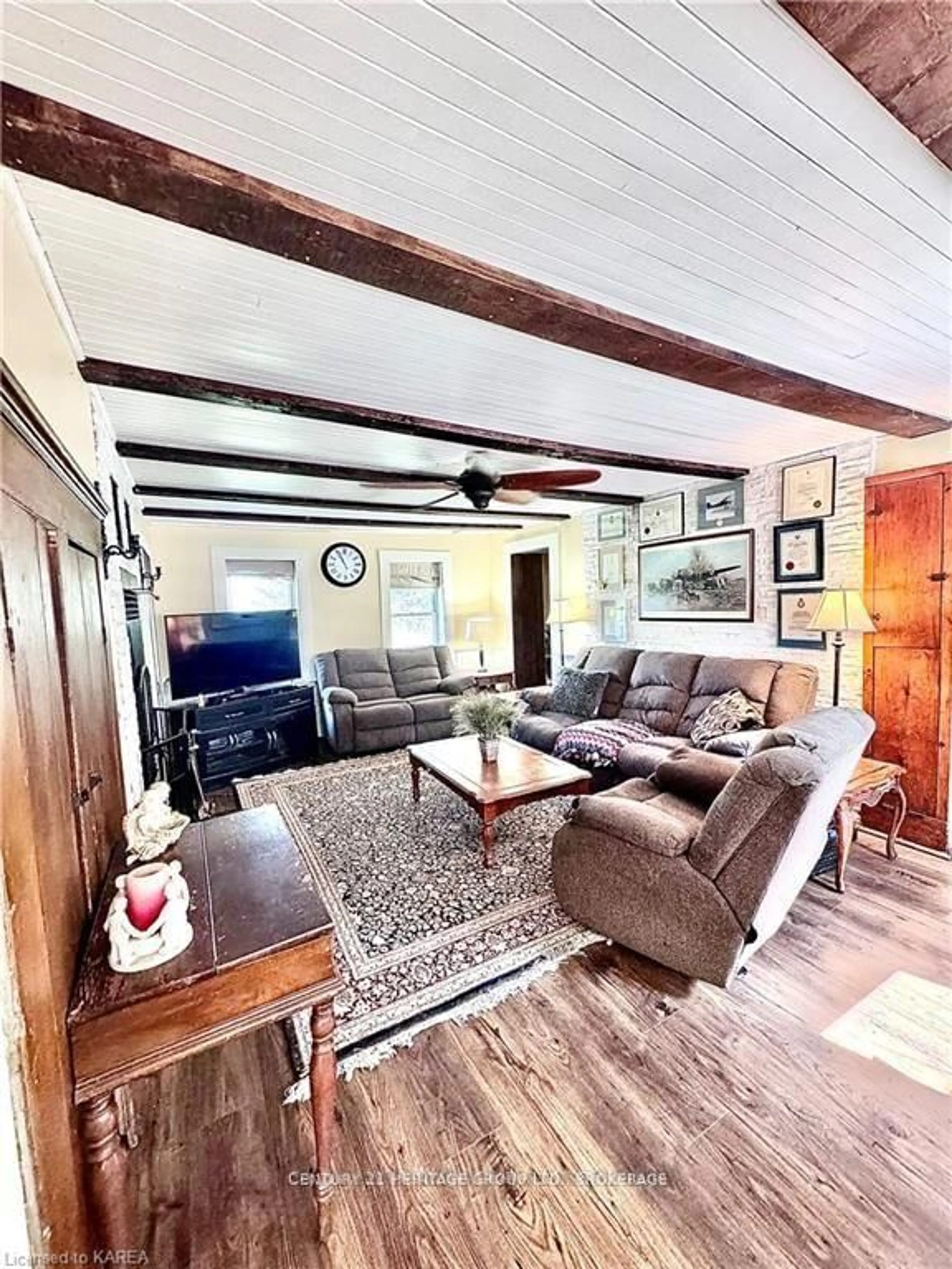 Living room with furniture, unknown for 7387 COUNTY RD 9, Napanee Ontario K7R 3K8