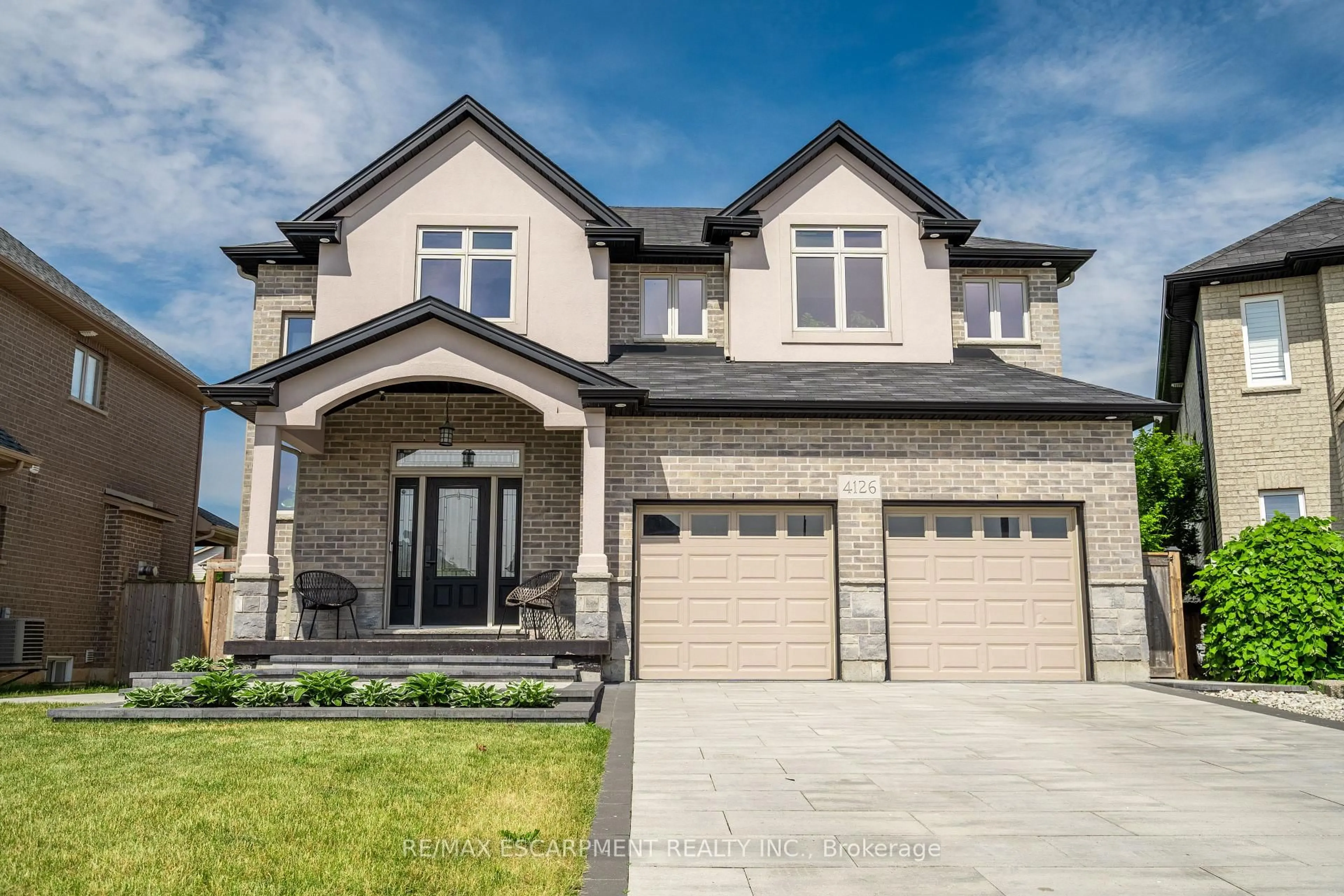 Home with brick exterior material, street for 4126 Prokich Crt, Lincoln Ontario L3J 0M1