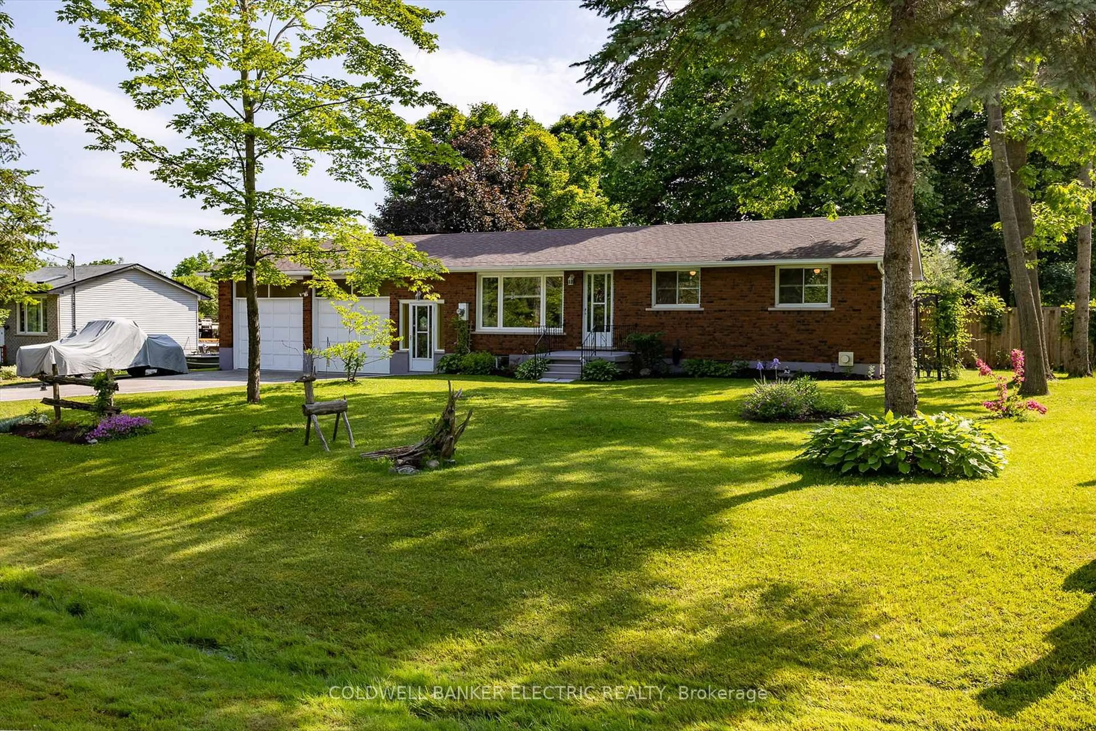A pic from outside/outdoor area/front of a property/back of a property/a pic from drone, street for 30 Liberty Lane, Kawartha Lakes Ontario K0L 2W0