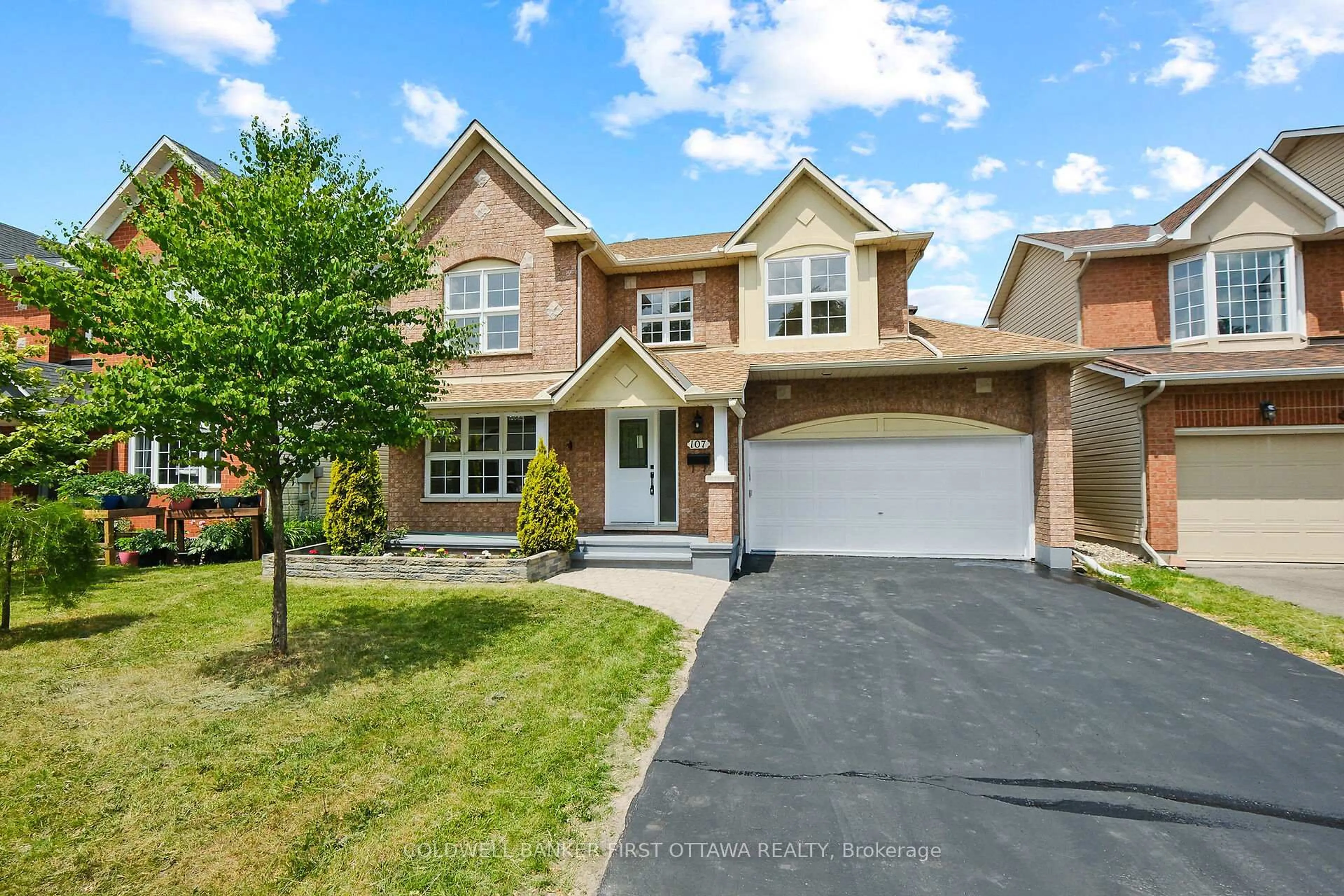 Home with brick exterior material, street for 107 COLUMBIA Ave, Ottawa Ontario K1V 1Z3