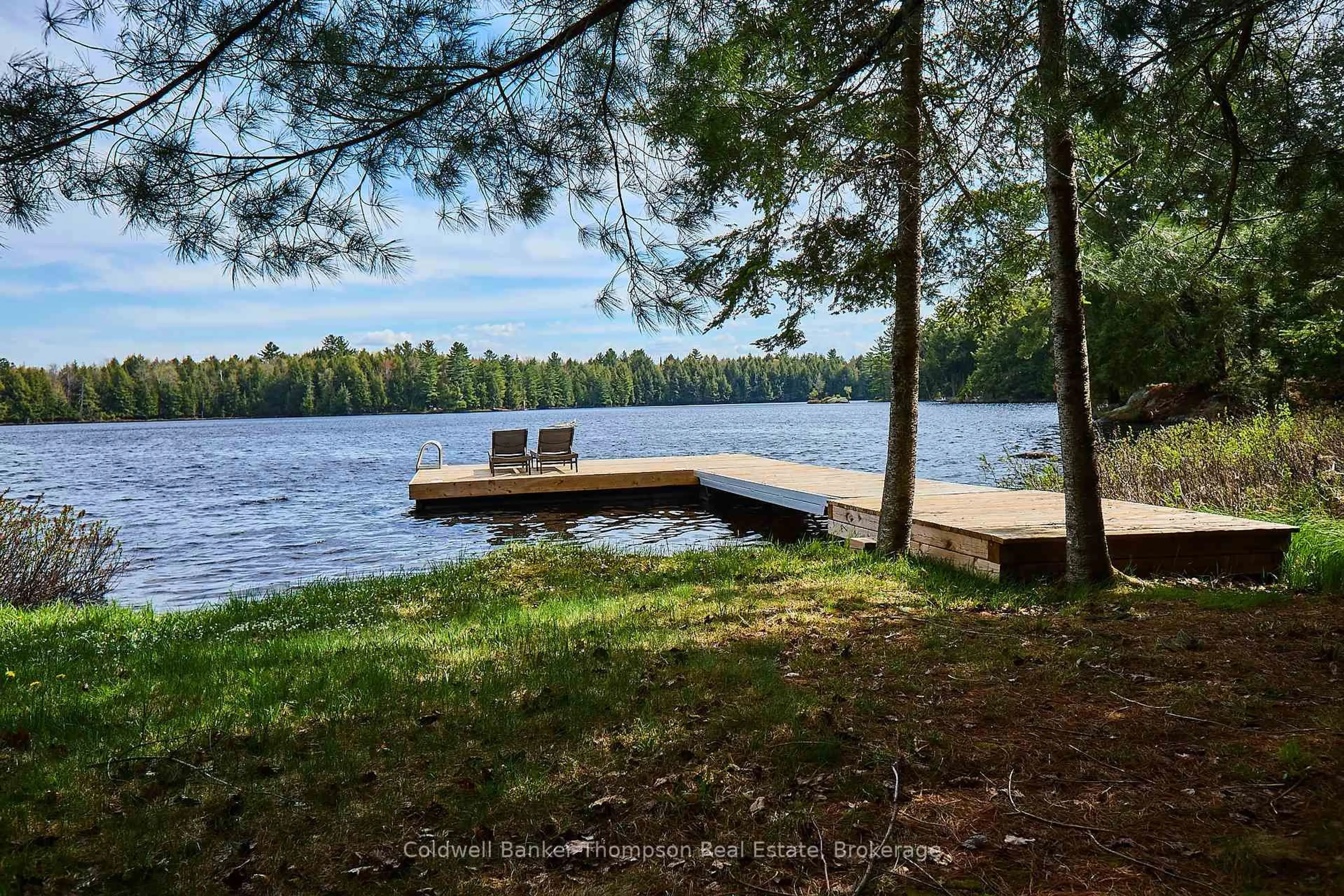 Patio, water/lake/river/ocean view for 299 Pine Ridge Rd, Huntsville Ontario P1H 1J3