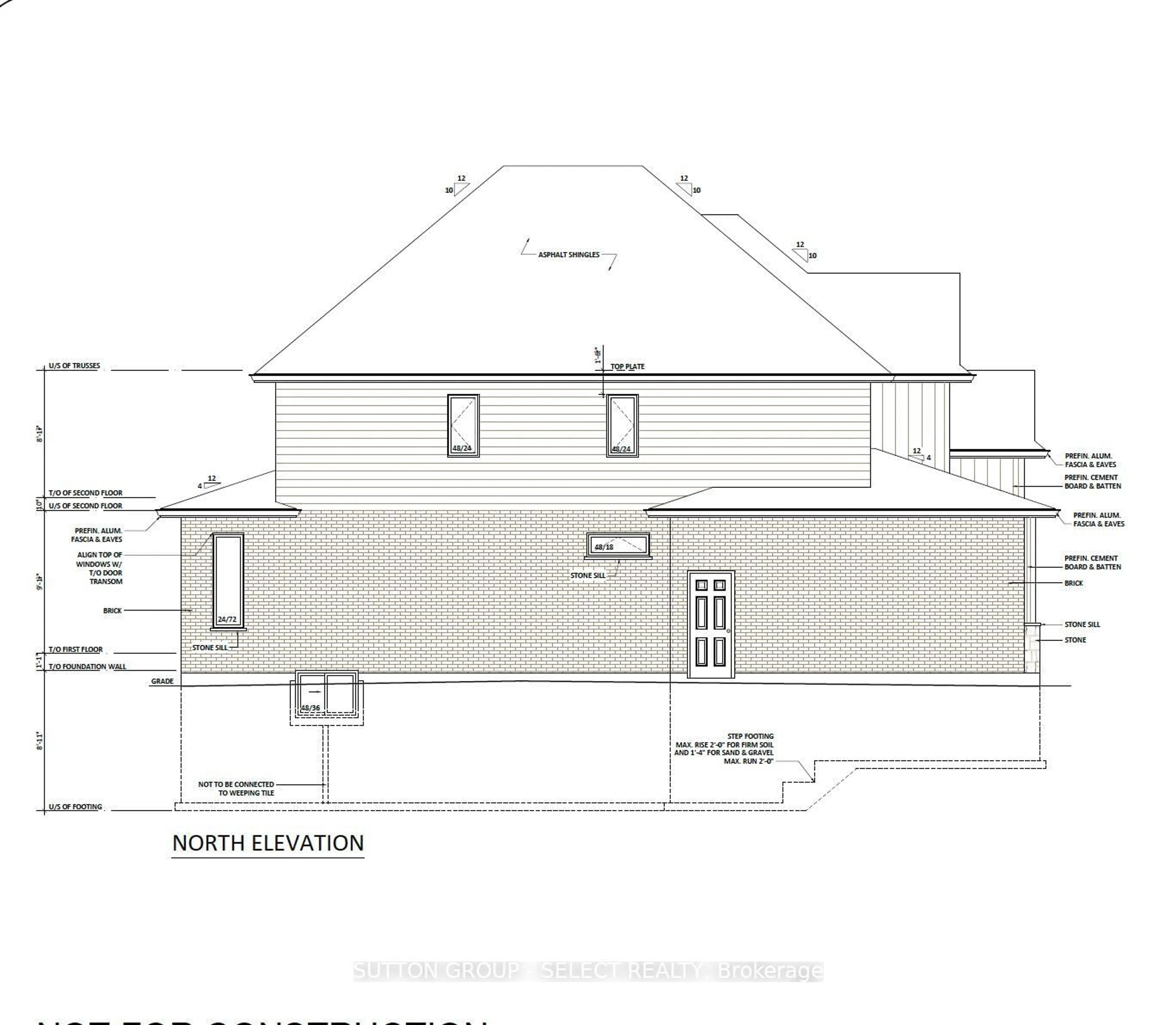 Floor plan for LOT 26 BRISCOE Cres, Strathroy Caradoc Ontario N7G 0G3